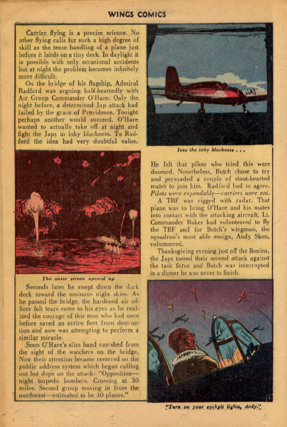 Read online Wings Comics comic -  Issue #72 - 28