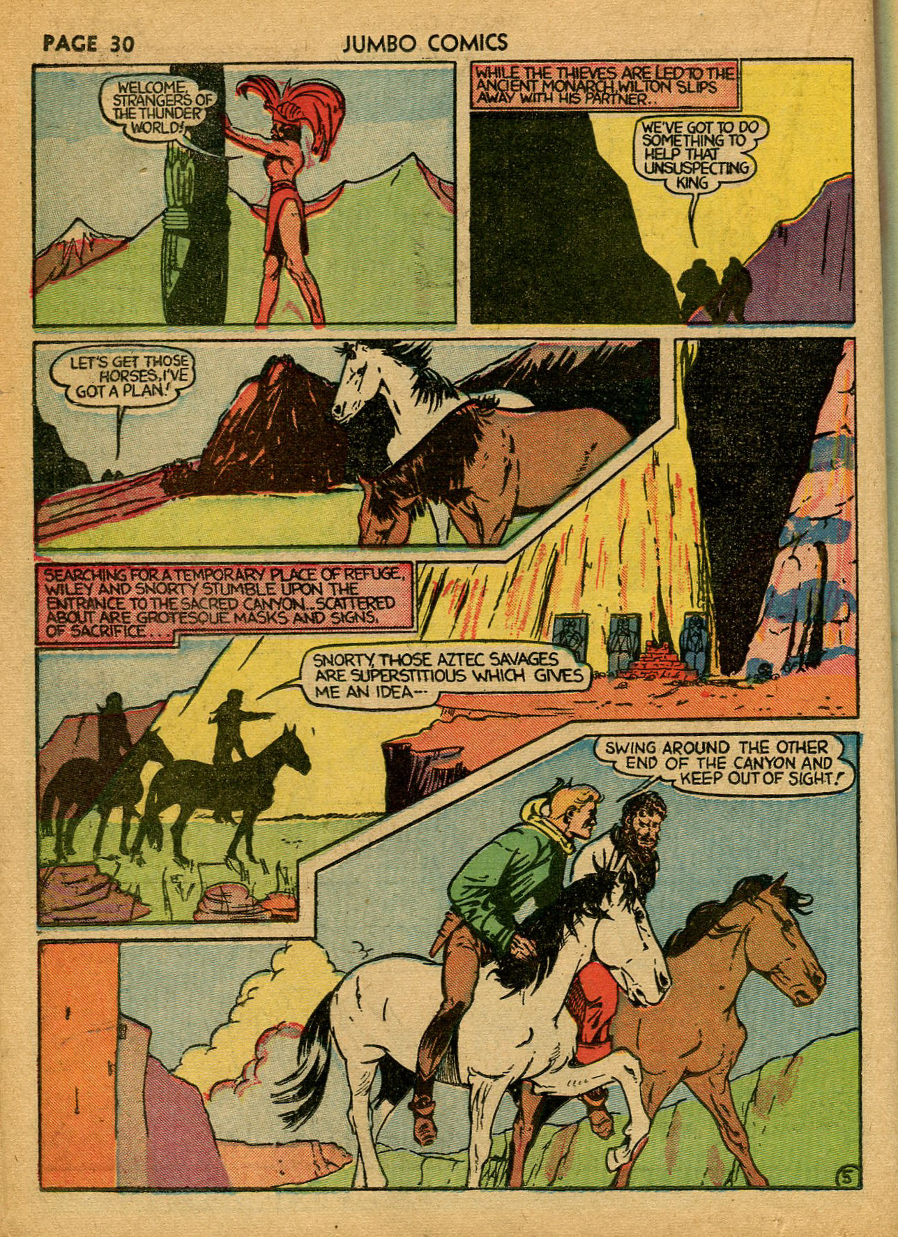 Read online Jumbo Comics comic -  Issue #12 - 32