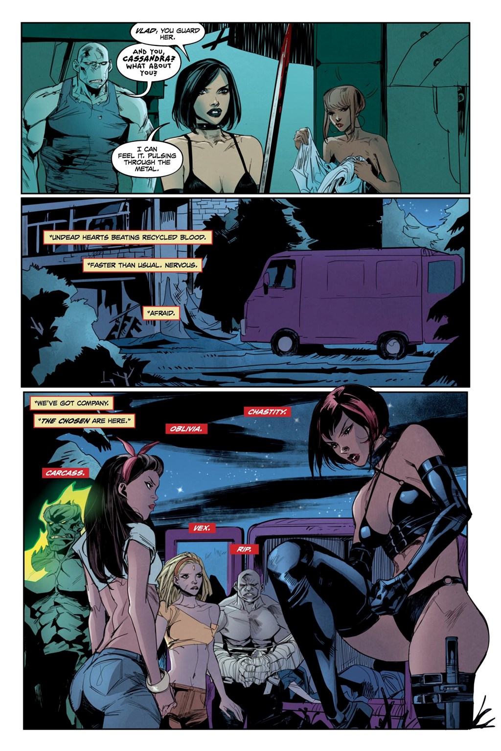 Read online Hack/Slash Omnibus: The Crossovers comic -  Issue # TPB (Part 3) - 63
