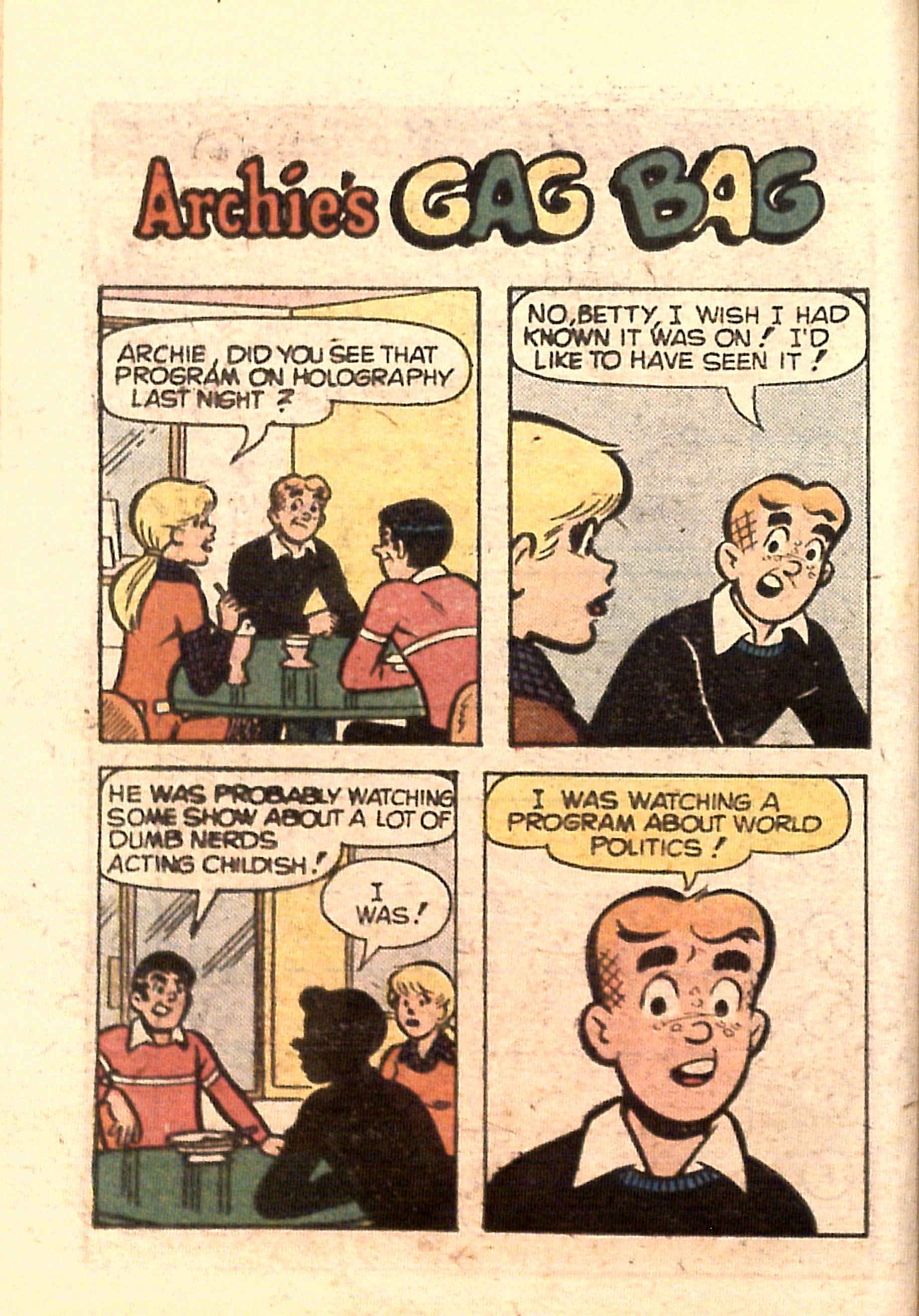 Read online Archie...Archie Andrews, Where Are You? Digest Magazine comic -  Issue #15 - 38