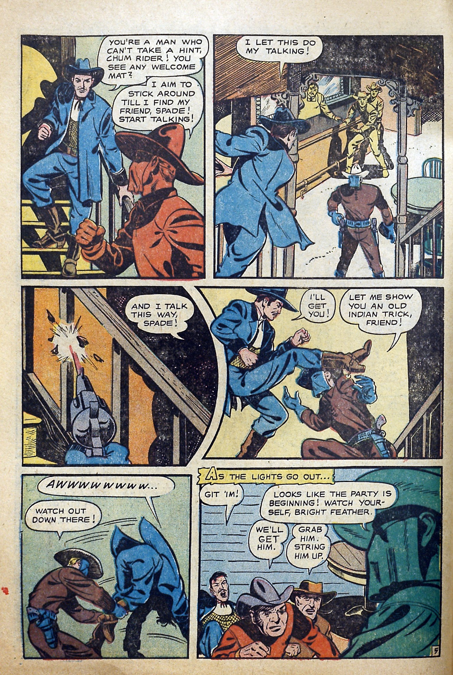 Read online Gunsmoke Trail comic -  Issue #1 - 8