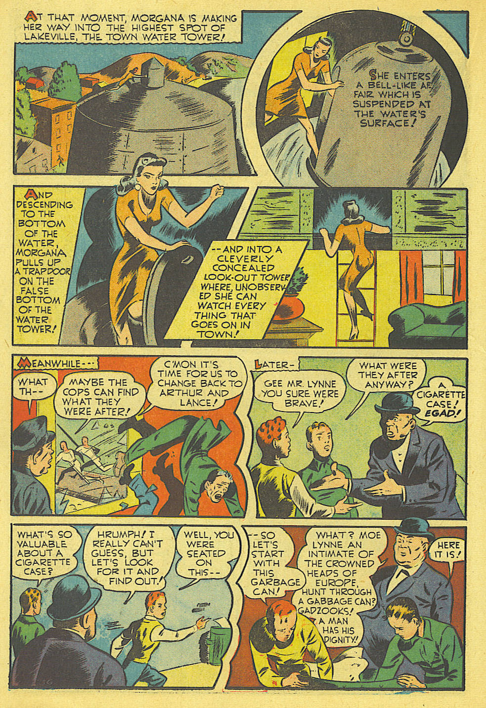 Read online Super-Mystery Comics comic -  Issue #18 - 37