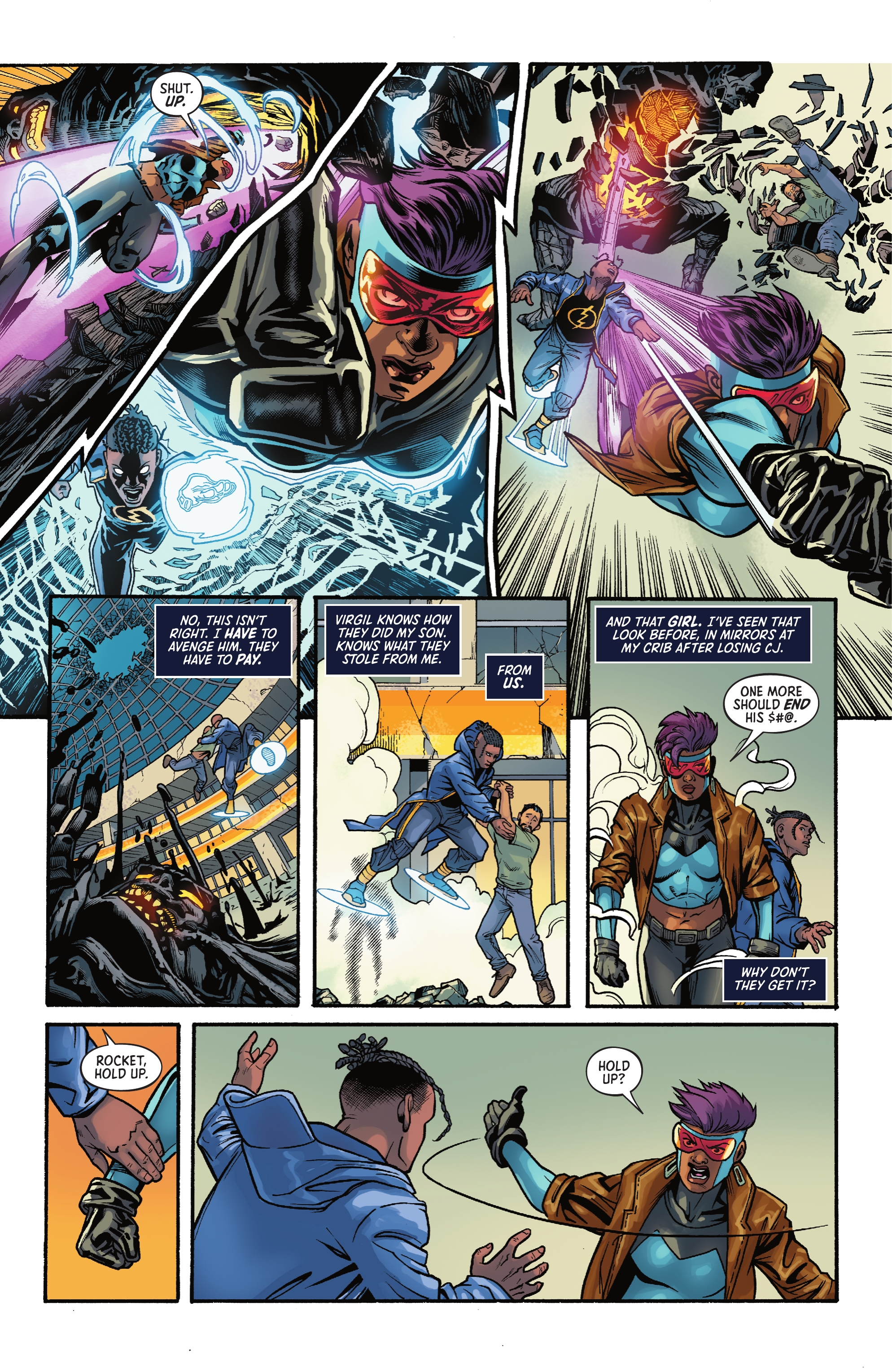 Read online New Talent Showcase: The Milestone Initiative comic -  Issue # TPB - 76
