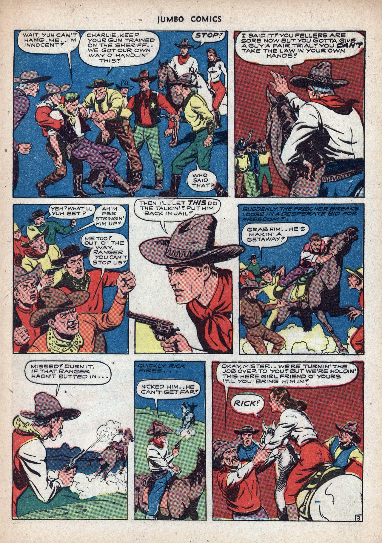 Read online Jumbo Comics comic -  Issue #56 - 37