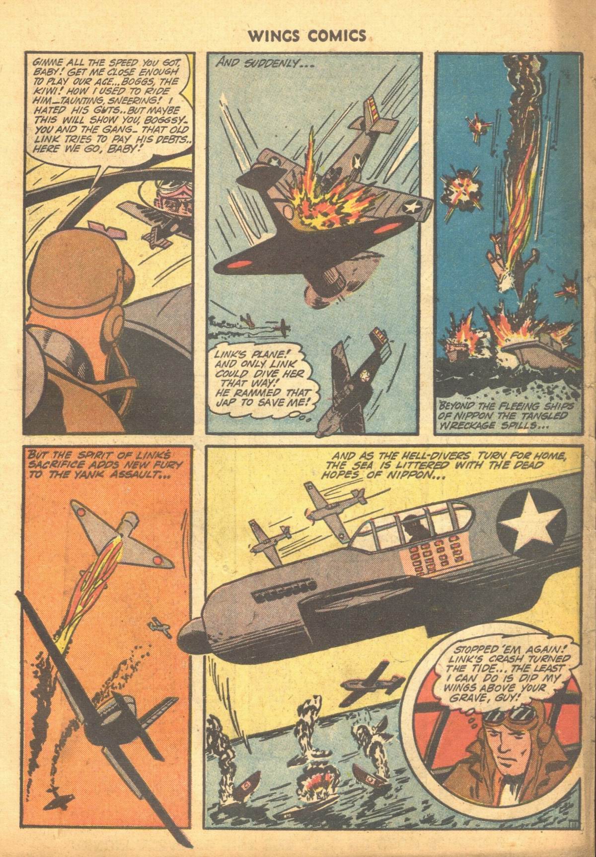 Read online Wings Comics comic -  Issue #35 - 13