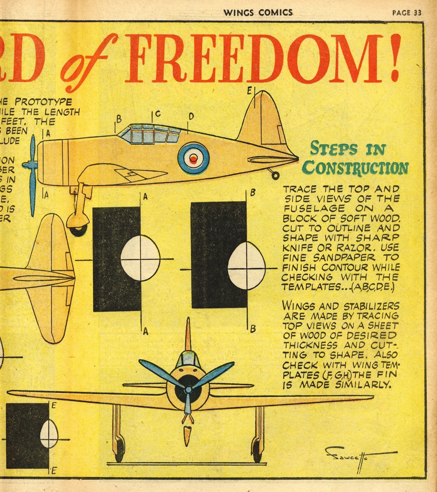 Read online Wings Comics comic -  Issue #32 - 35