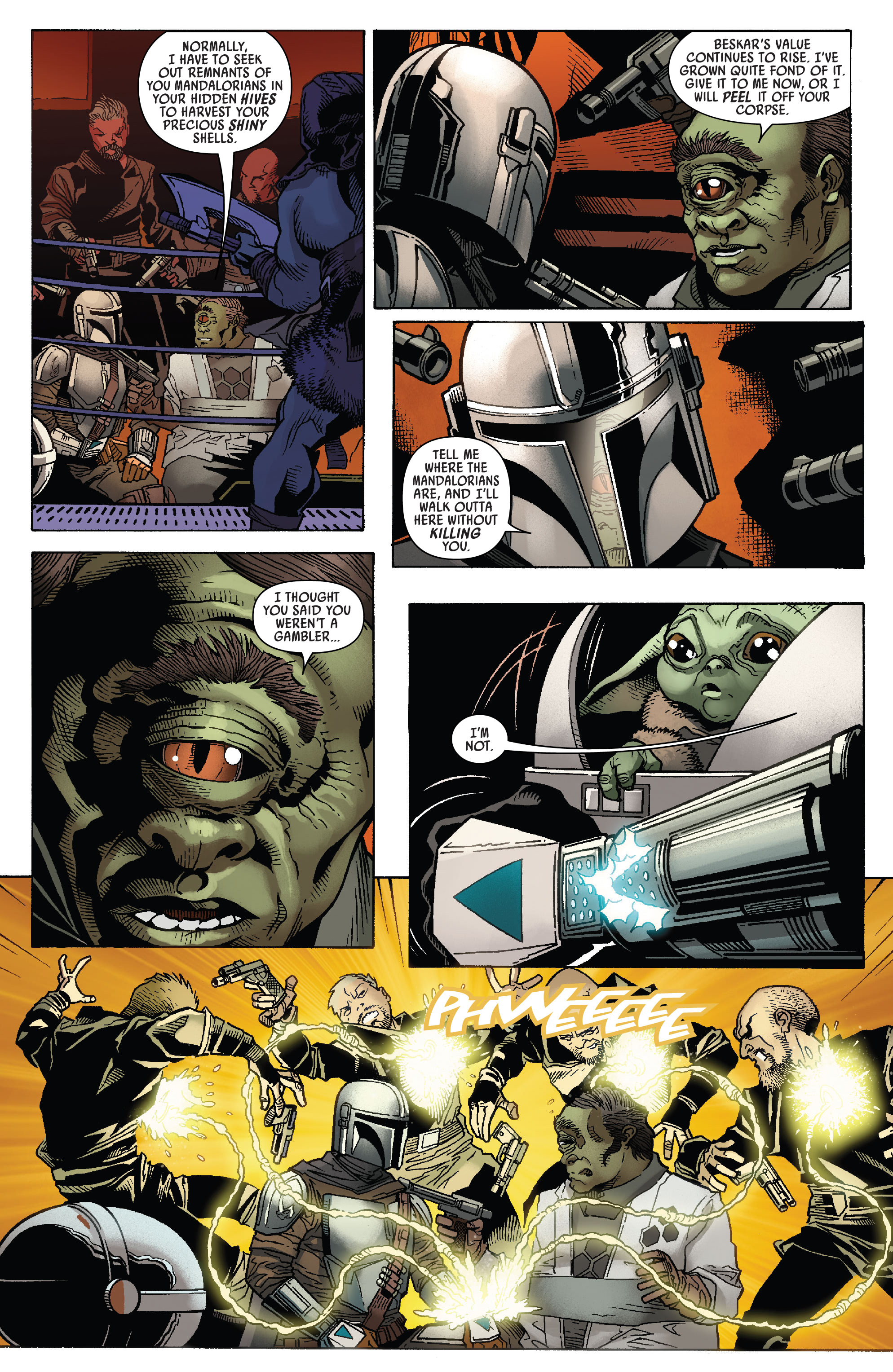 Read online Star Wars: The Mandalorian Season 2 comic -  Issue #1 - 6
