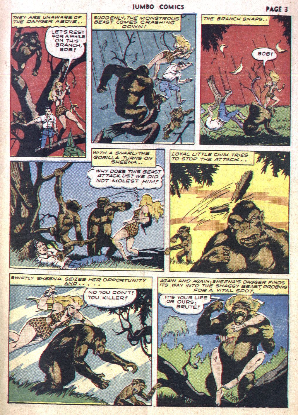 Read online Jumbo Comics comic -  Issue #51 - 7