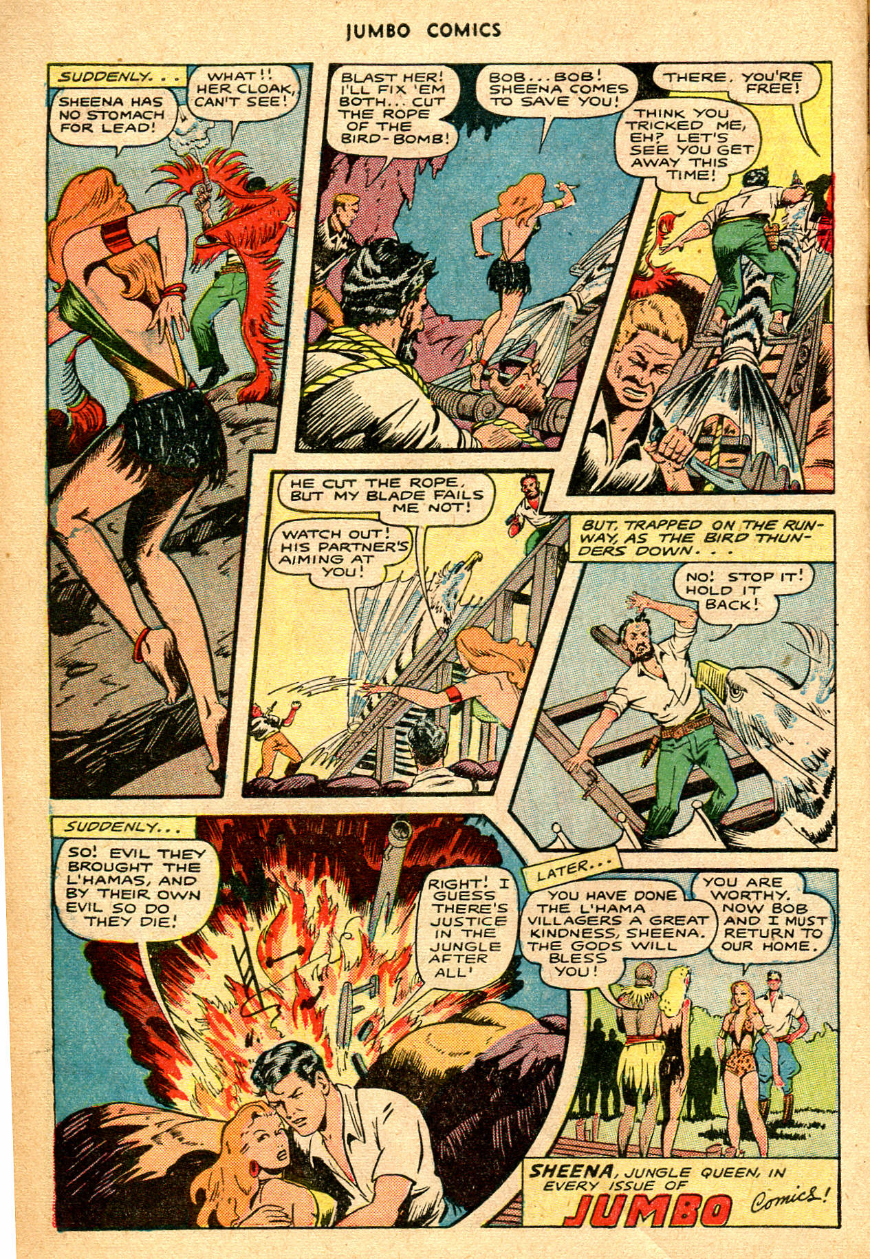 Read online Jumbo Comics comic -  Issue #85 - 14