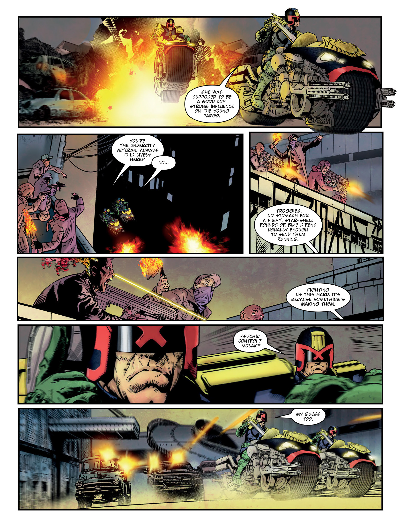 Read online Judge Dredd Megazine (Vol. 5) comic -  Issue #455 - 6