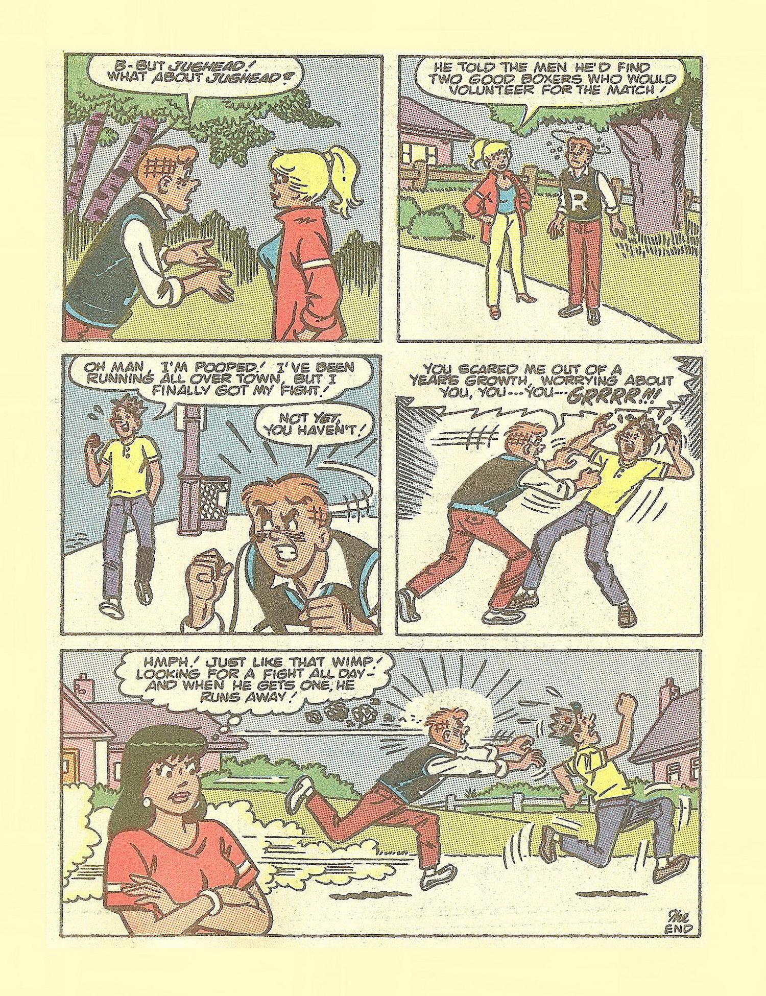 Read online Jughead Jones Comics Digest comic -  Issue #65 - 107