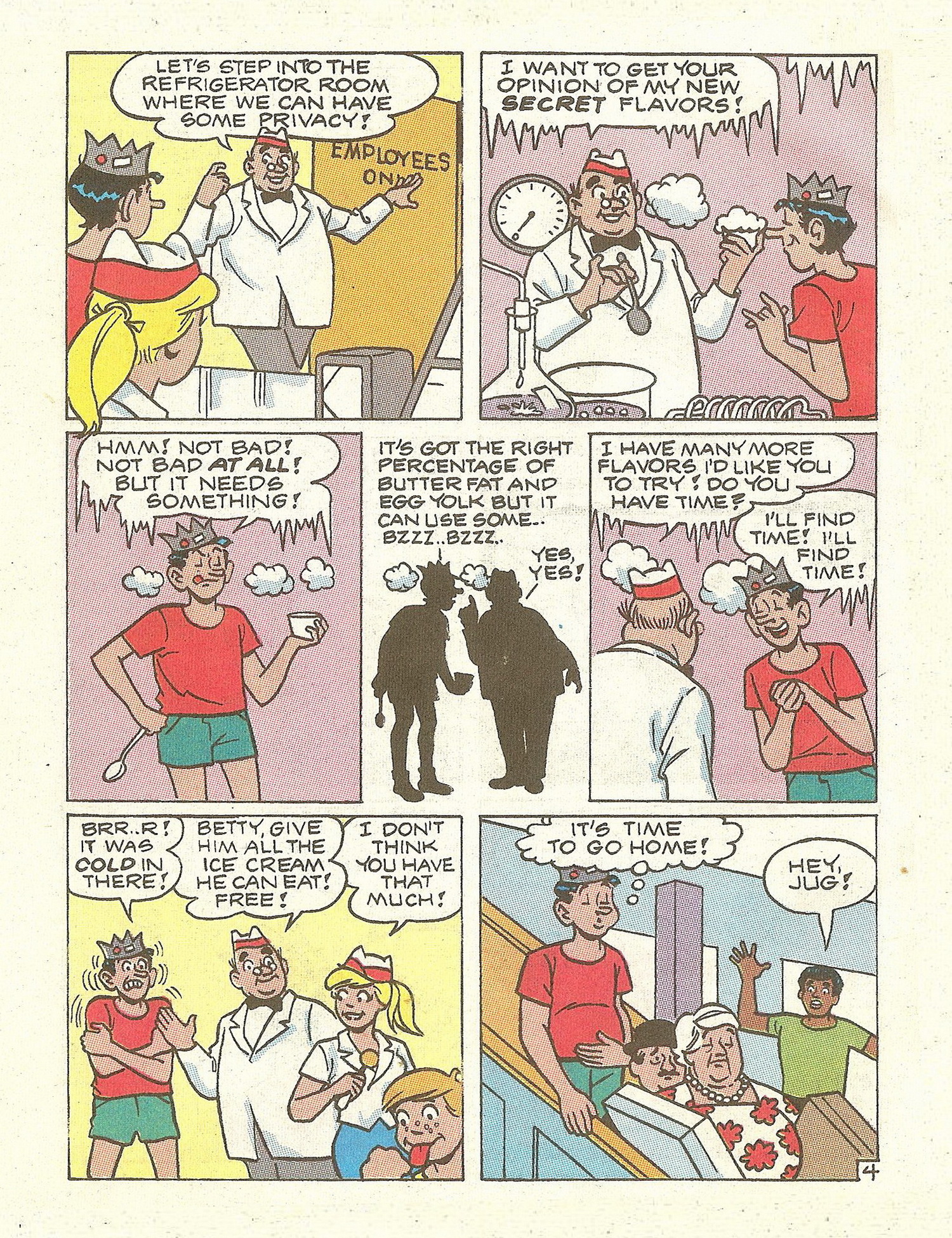 Read online Jughead Jones Comics Digest comic -  Issue #77 - 6