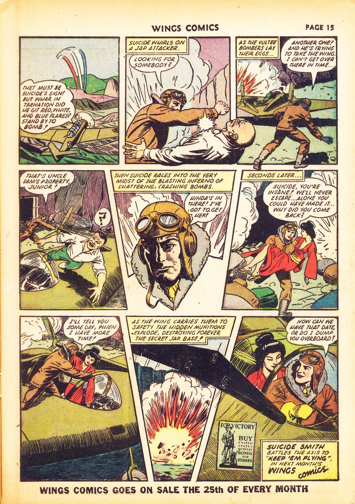 Read online Wings Comics comic -  Issue #24 - 17