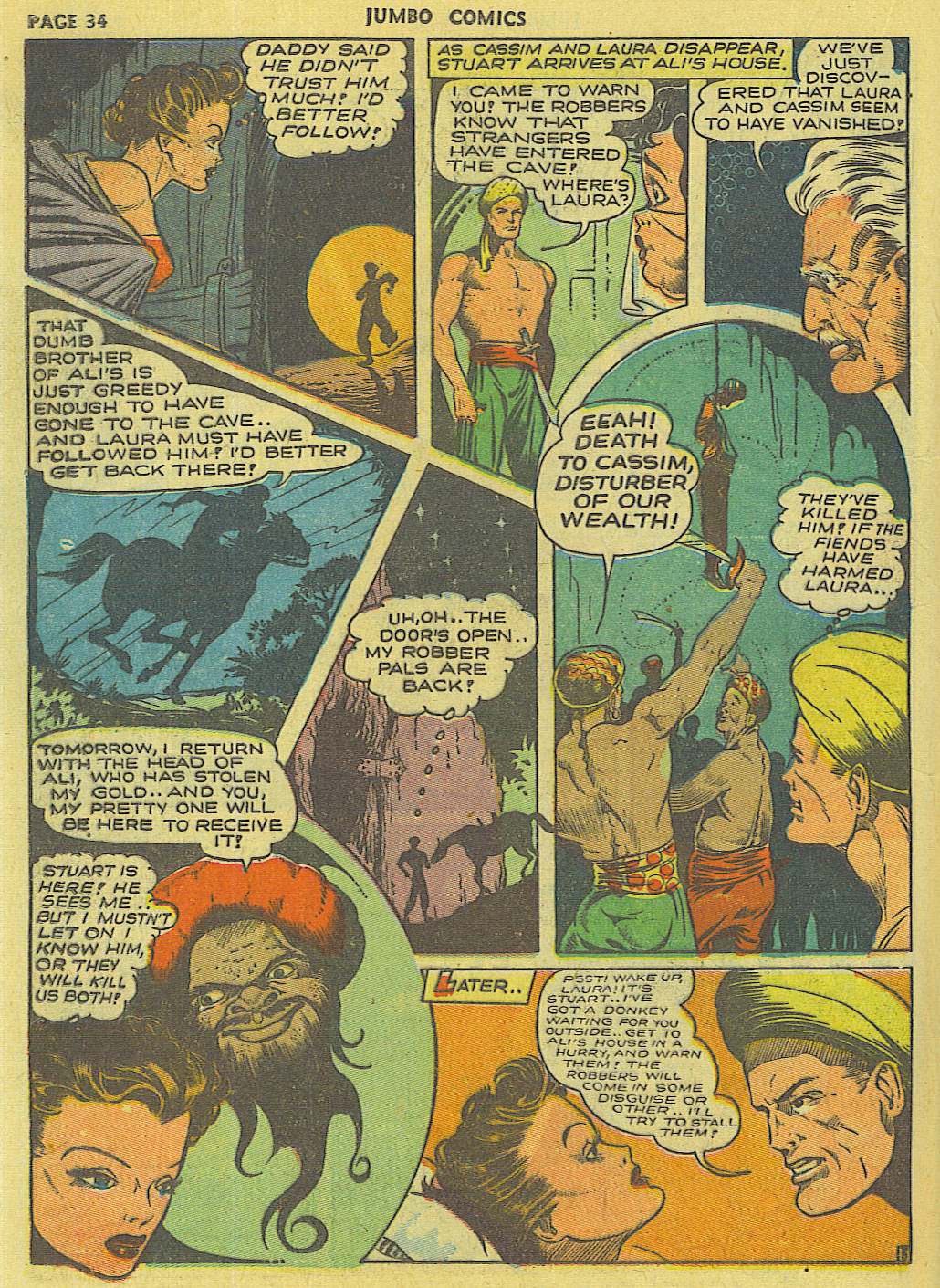 Read online Jumbo Comics comic -  Issue #42 - 36