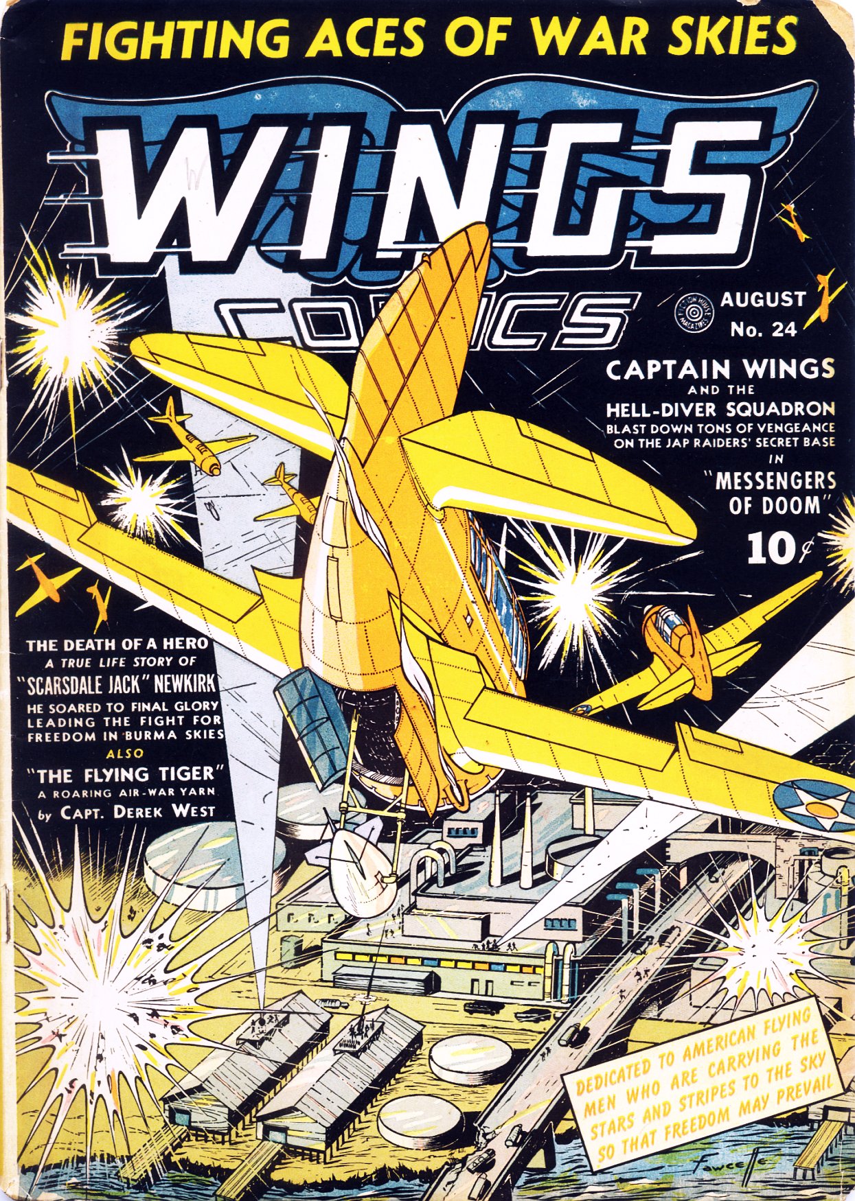 Read online Wings Comics comic -  Issue #24 - 1