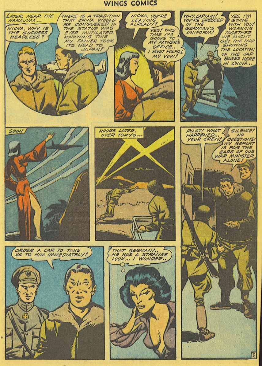 Read online Wings Comics comic -  Issue #43 - 7