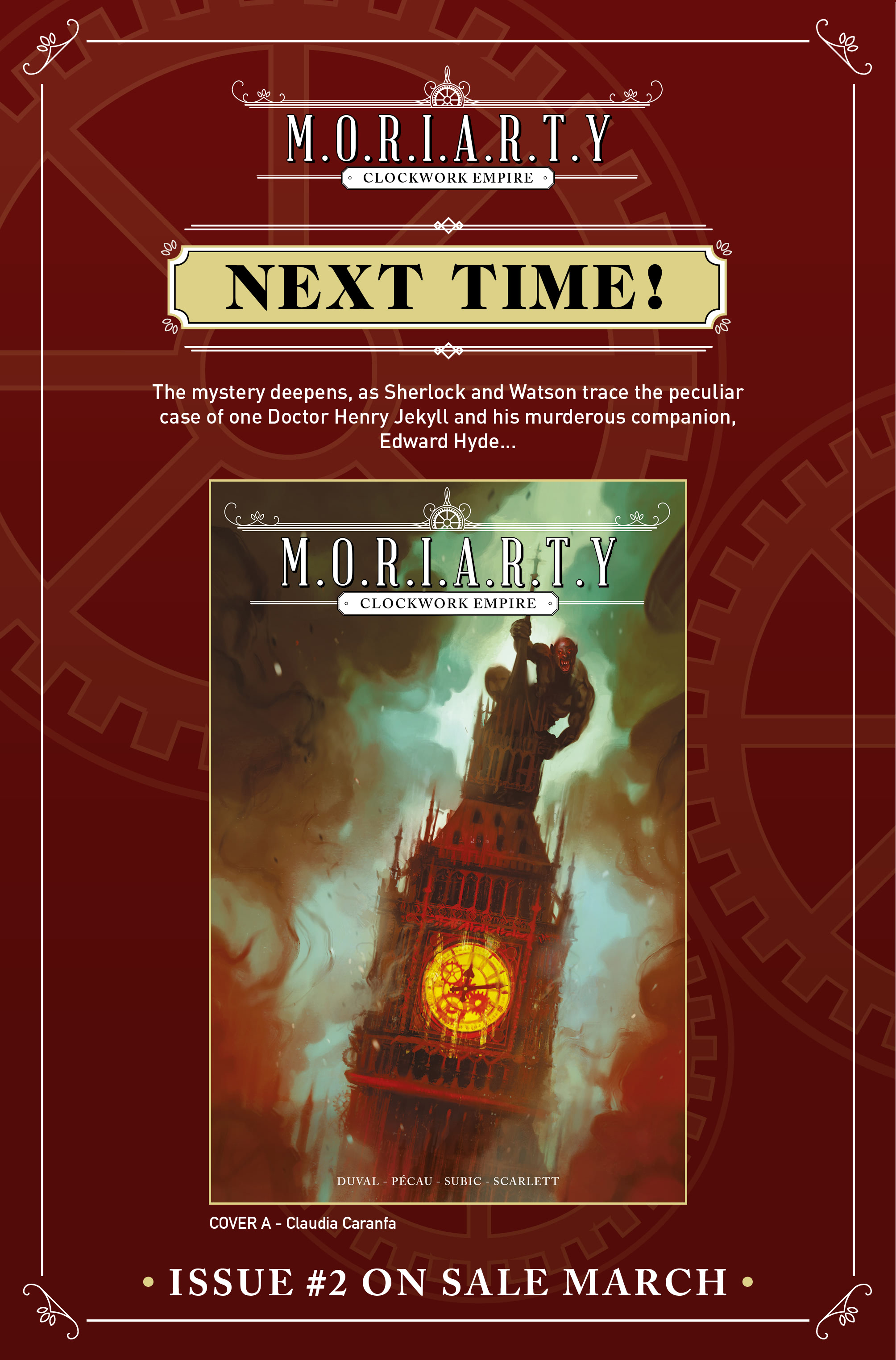 Read online M.O.R.I.A.R.T.Y : The Clockwork Empire comic -  Issue #1 - 43