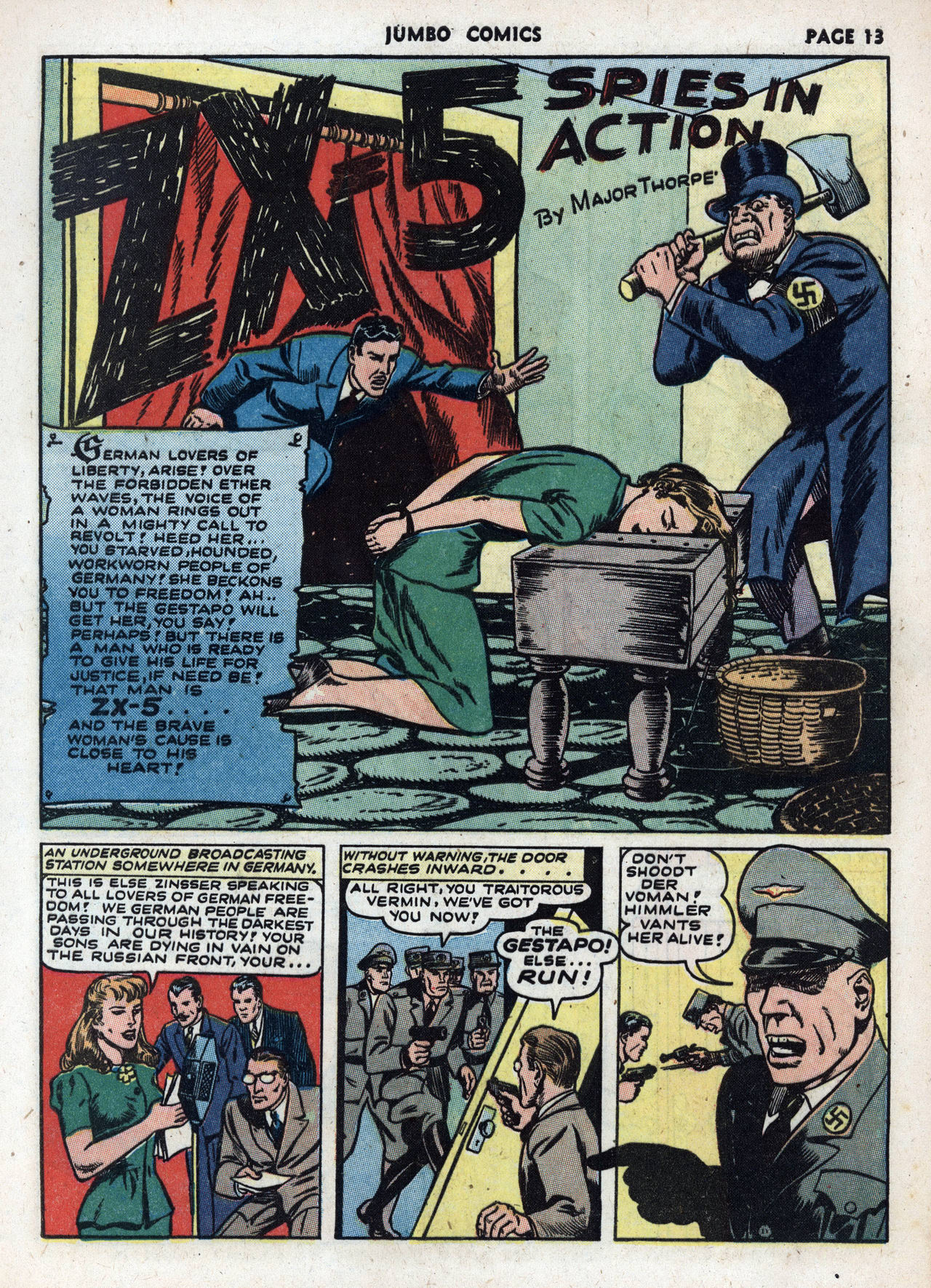 Read online Jumbo Comics comic -  Issue #48 - 15