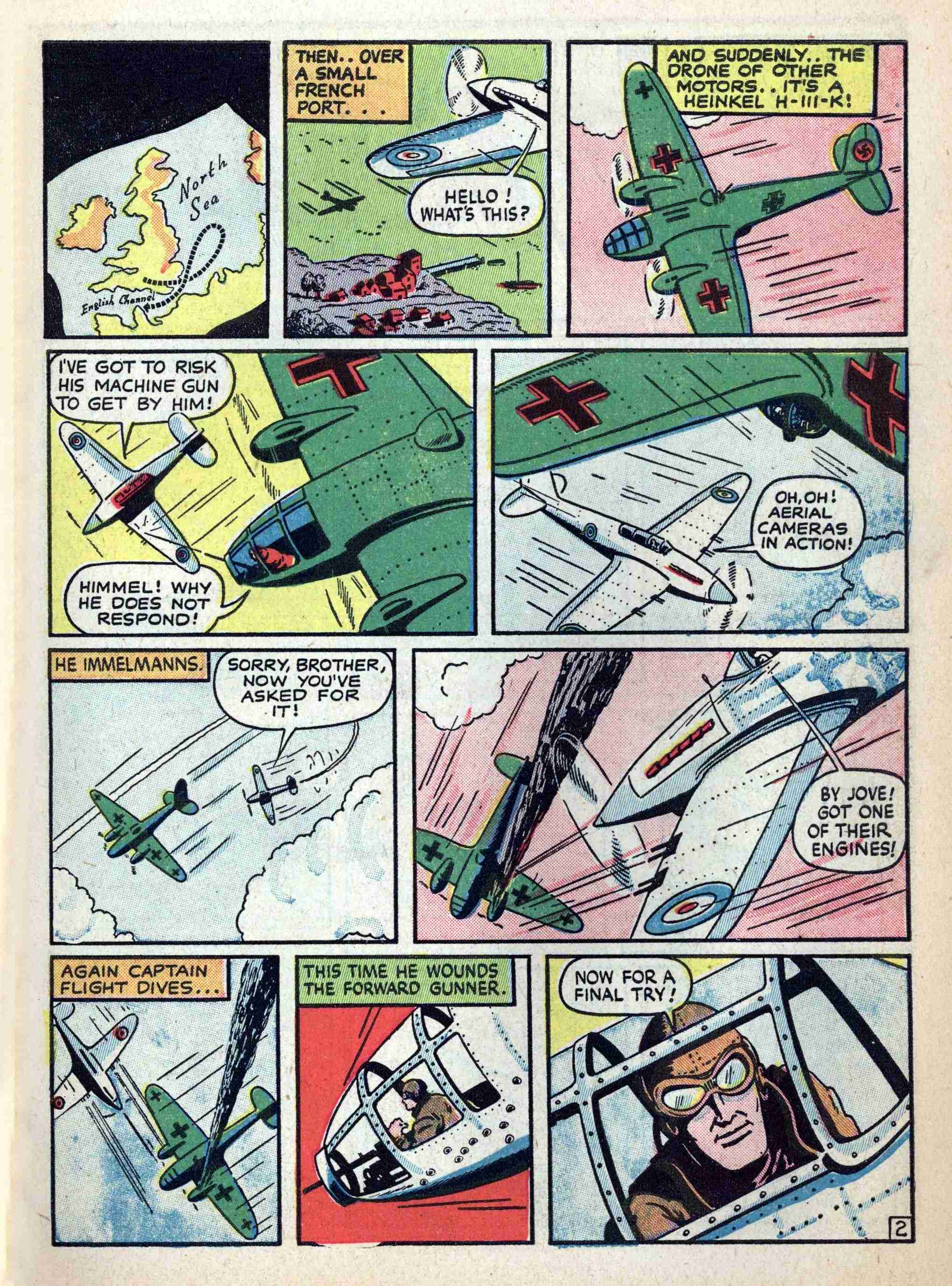 Read online Captain Flight Comics comic -  Issue #4 - 11