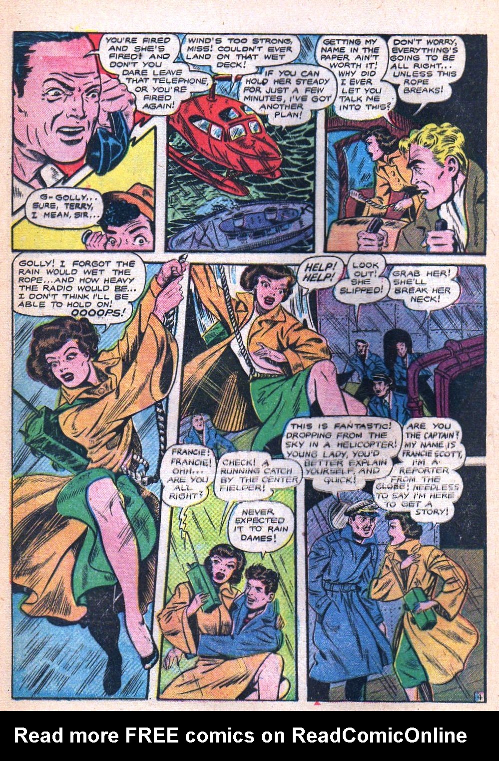 Read online Fantastic Comics (1954) comic -  Issue #11 - 14