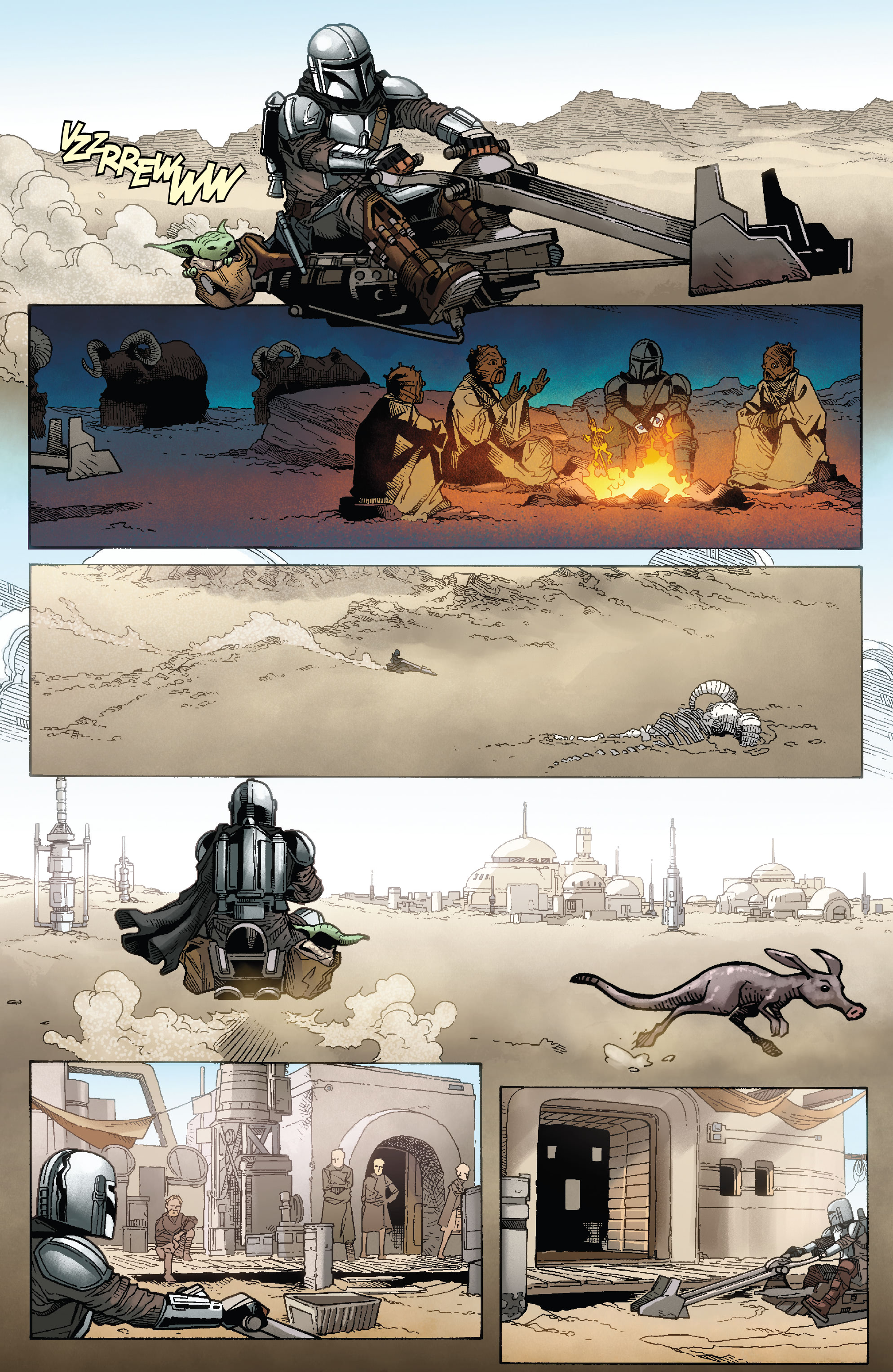 Read online Star Wars: The Mandalorian Season 2 comic -  Issue #1 - 13
