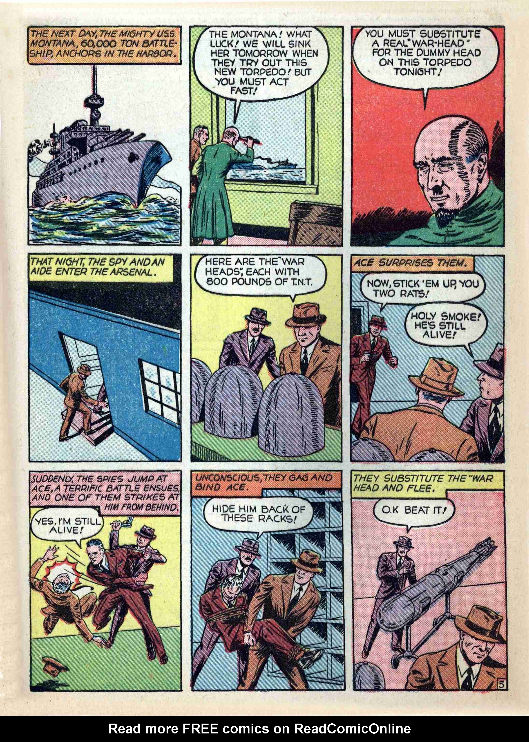 Read online Captain Flight Comics comic -  Issue #4 - 37