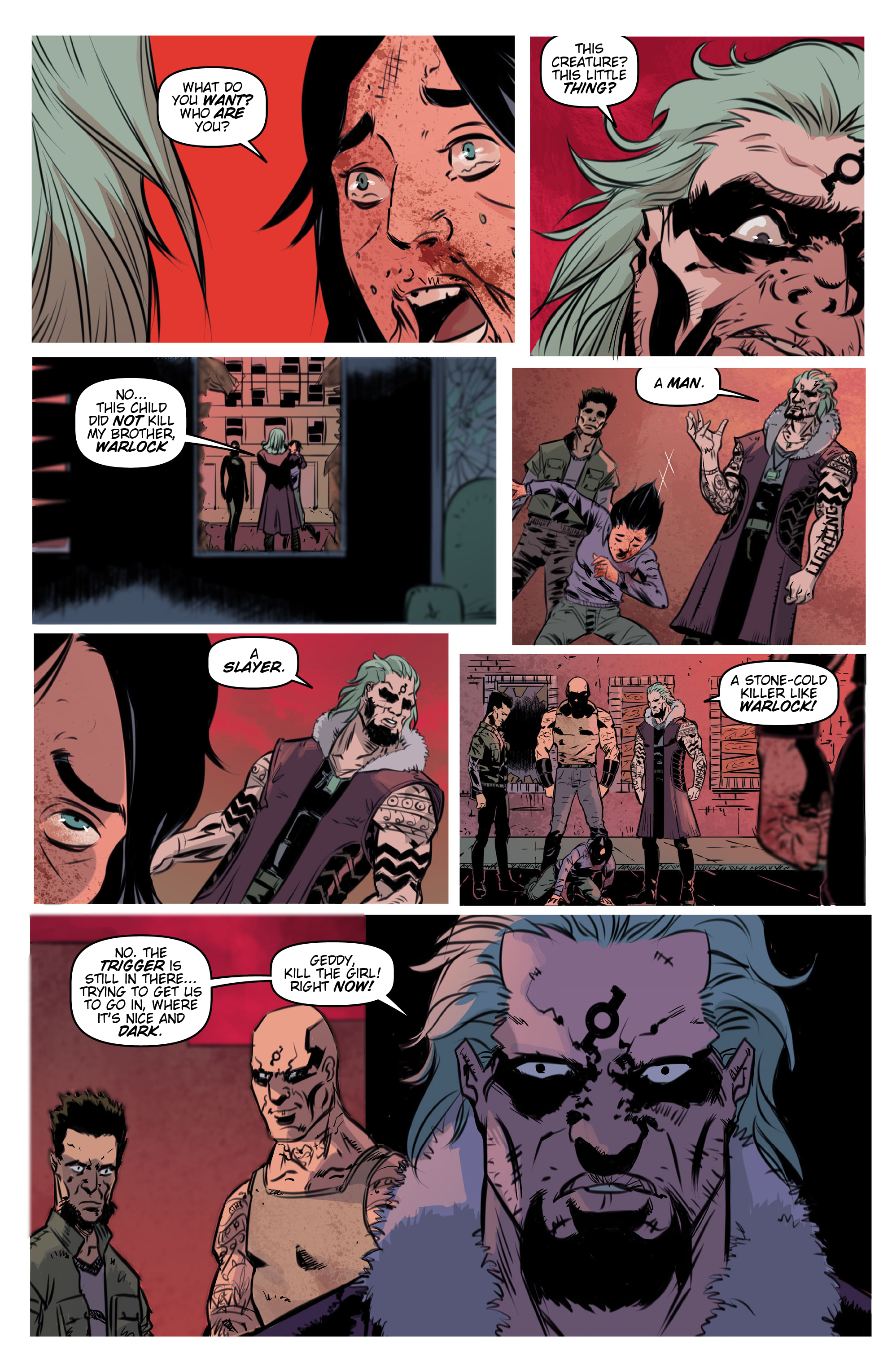 Read online Almighty comic -  Issue #4 - 32