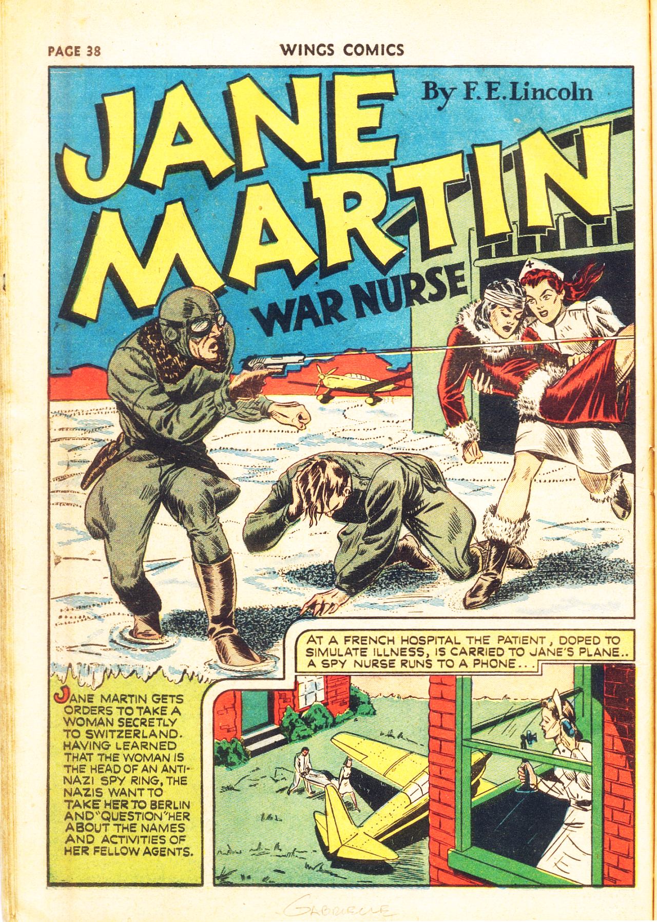 Read online Wings Comics comic -  Issue #11 - 40