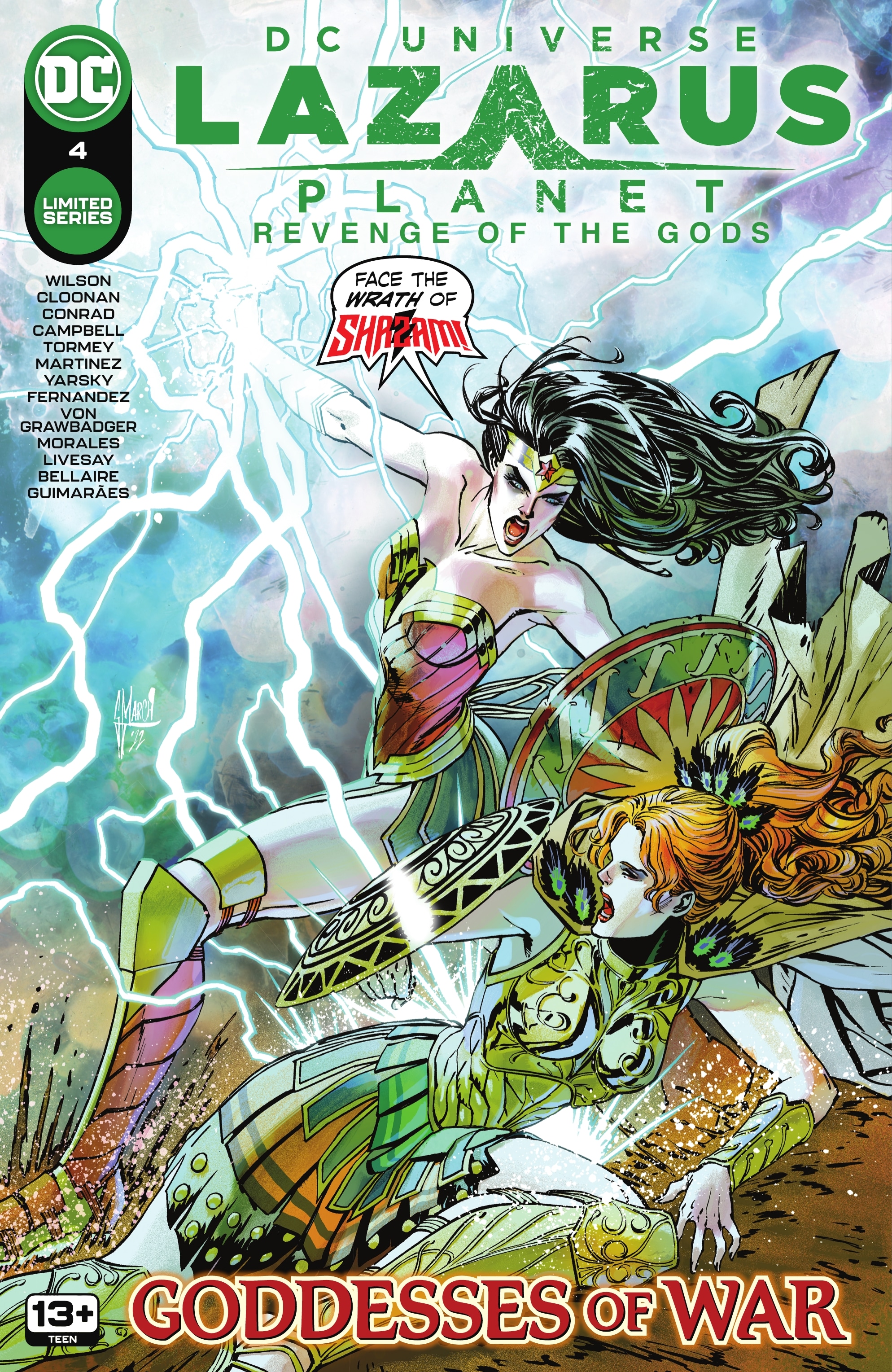 Read online Lazarus Planet: Revenge of the Gods comic -  Issue #4 - 1