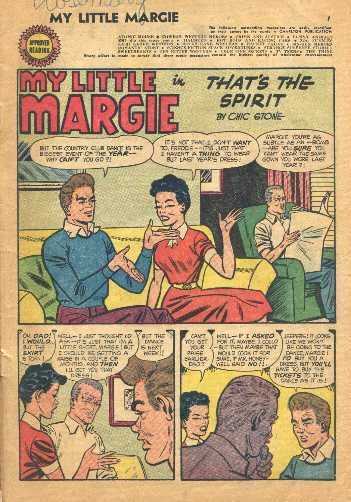 Read online My Little Margie (1954) comic -  Issue #2 - 3