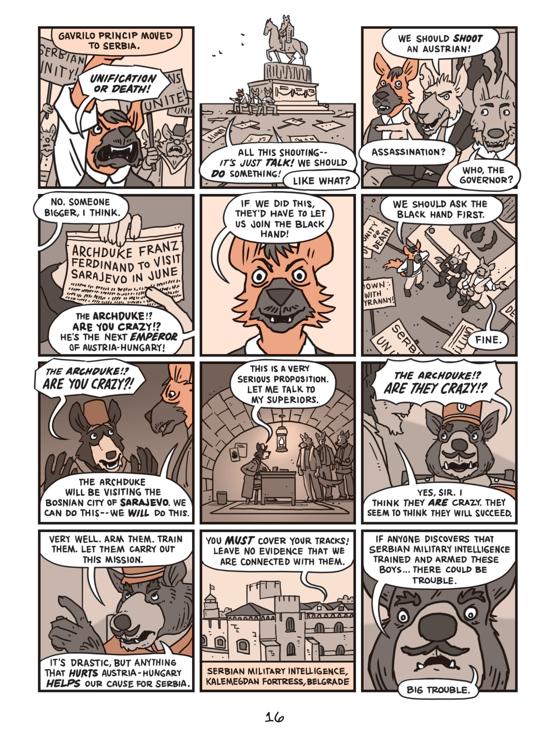 Read online Nathan Hale's Hazardous Tales comic -  Issue # TPB 4 - 18