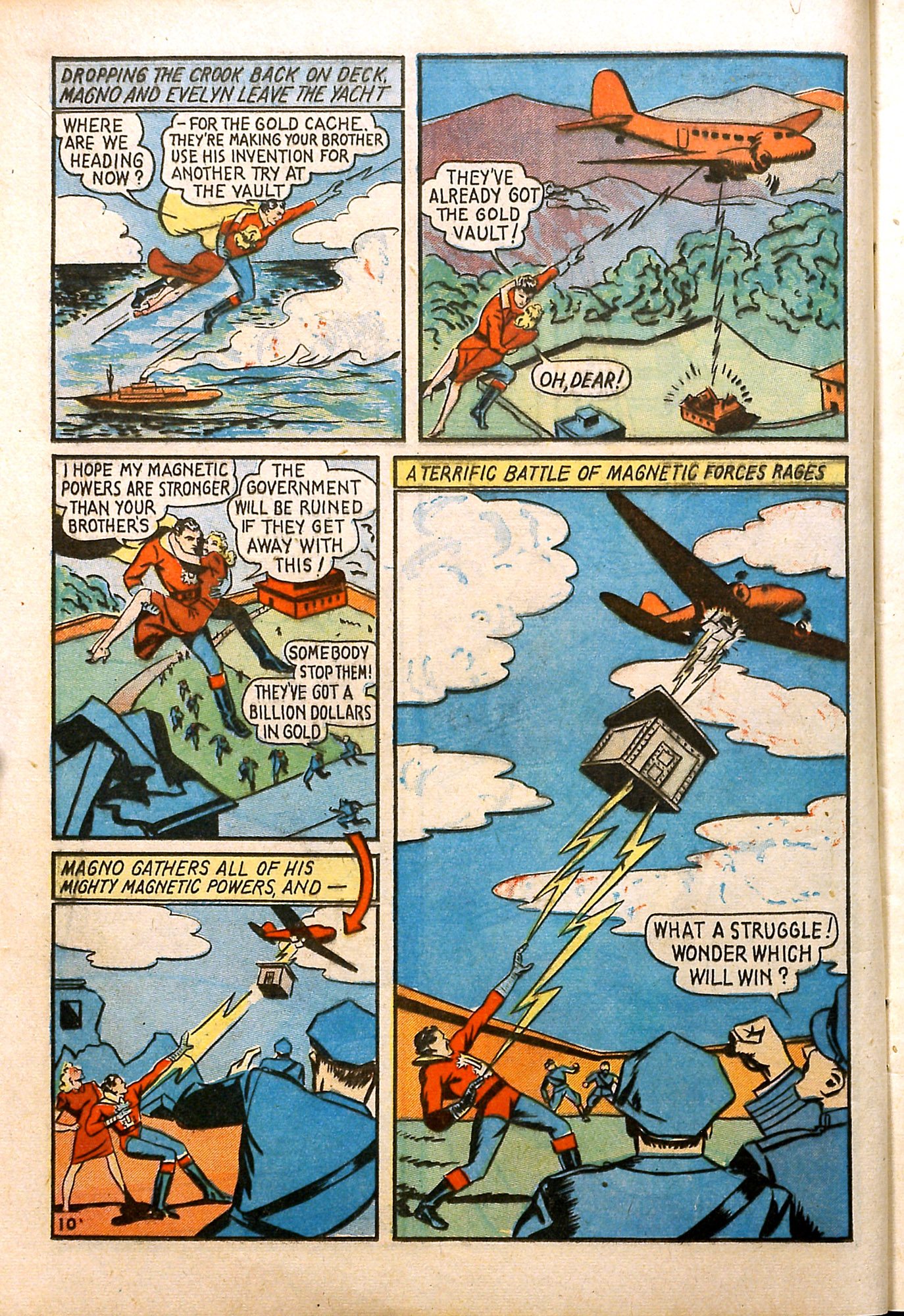 Read online Super-Mystery Comics comic -  Issue #3 - 11