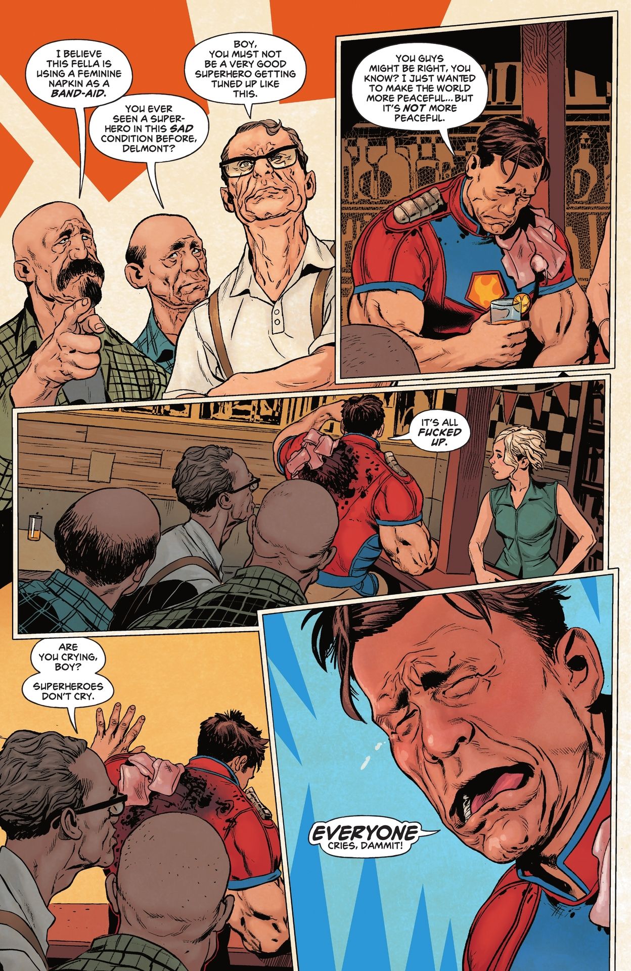 Read online Peacemaker Tries Hard! comic -  Issue #3 - 10