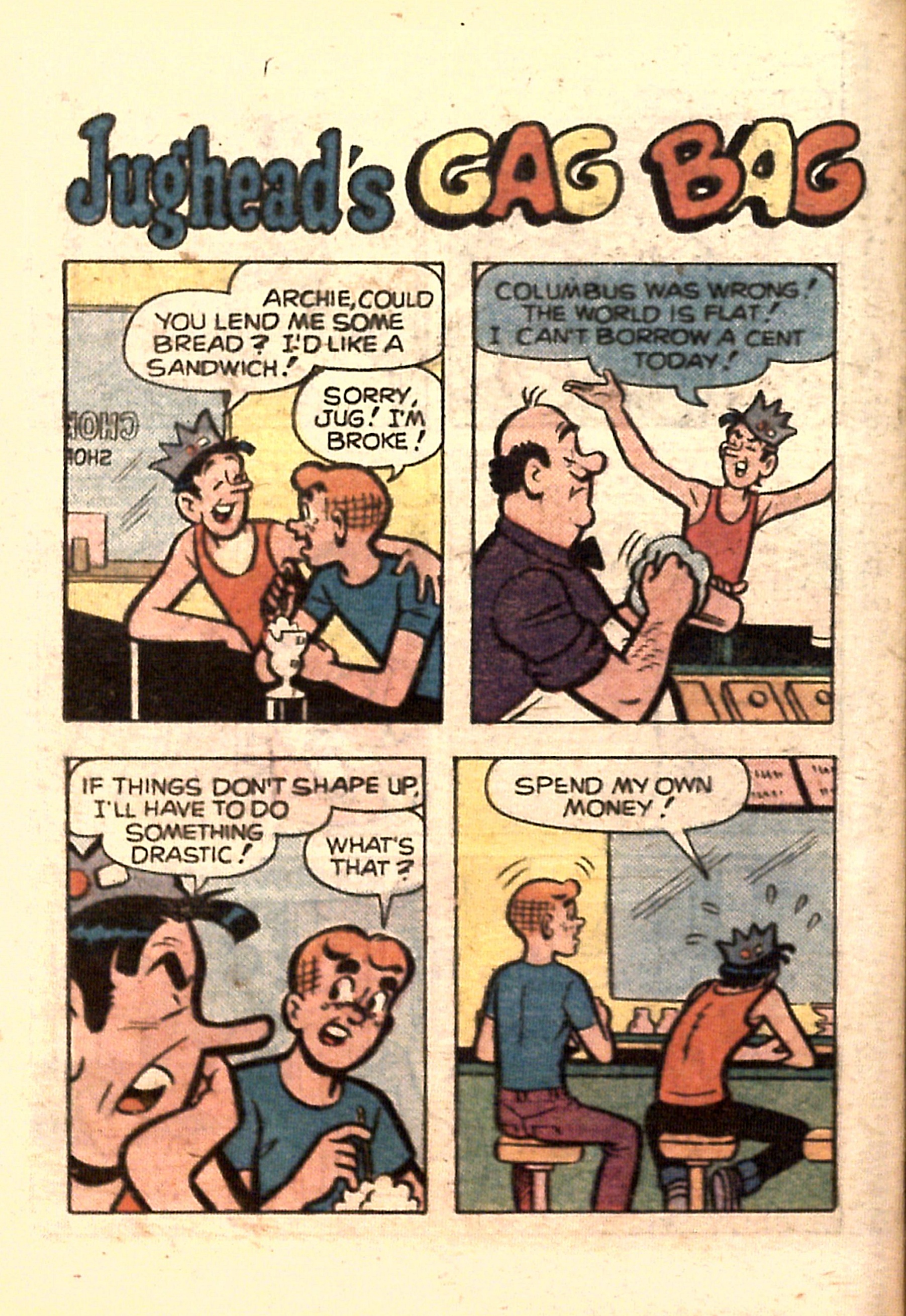 Read online Archie...Archie Andrews, Where Are You? Digest Magazine comic -  Issue #15 - 104