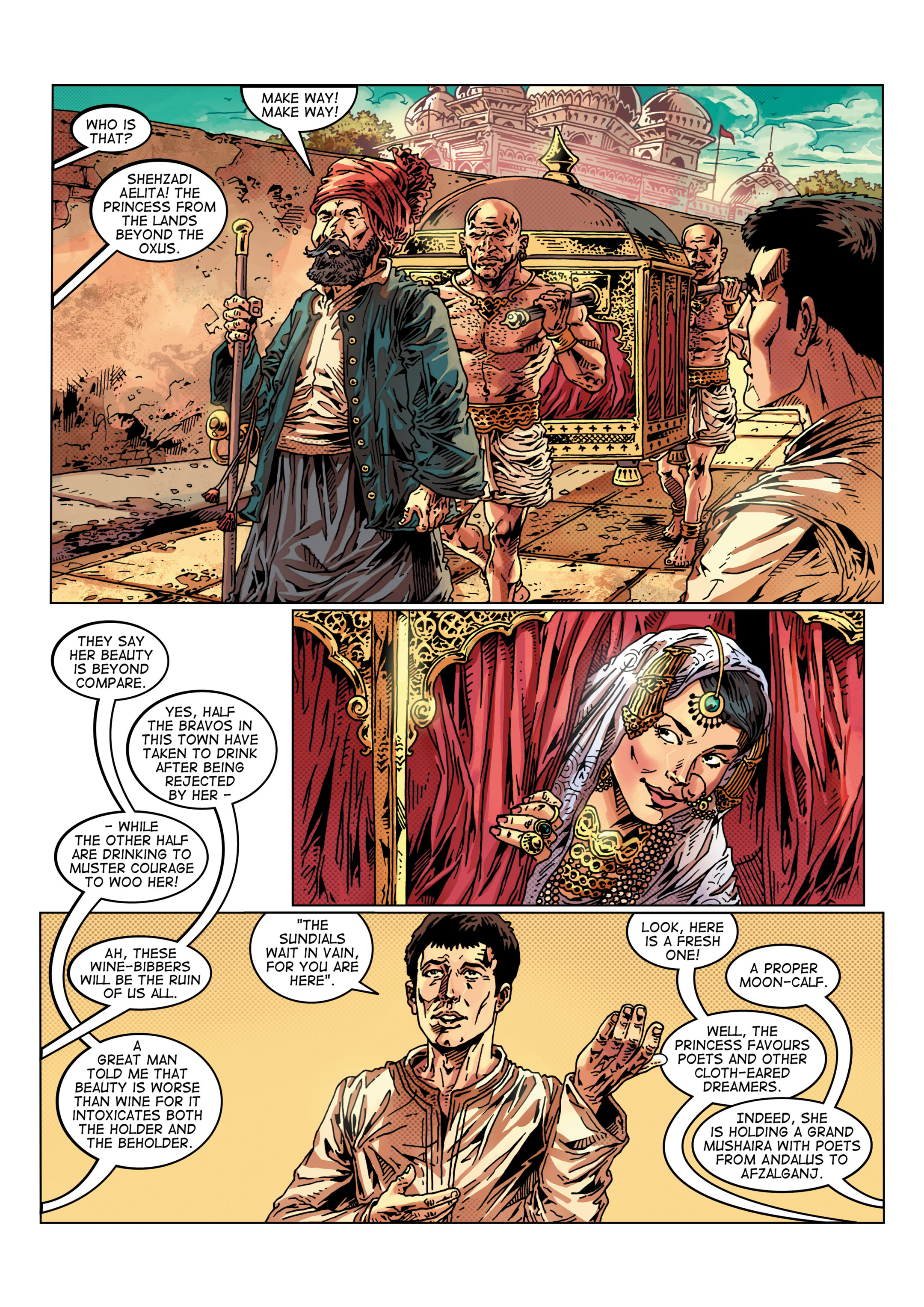 Read online Hyderabad: A Graphic Novel comic -  Issue # TPB - 25