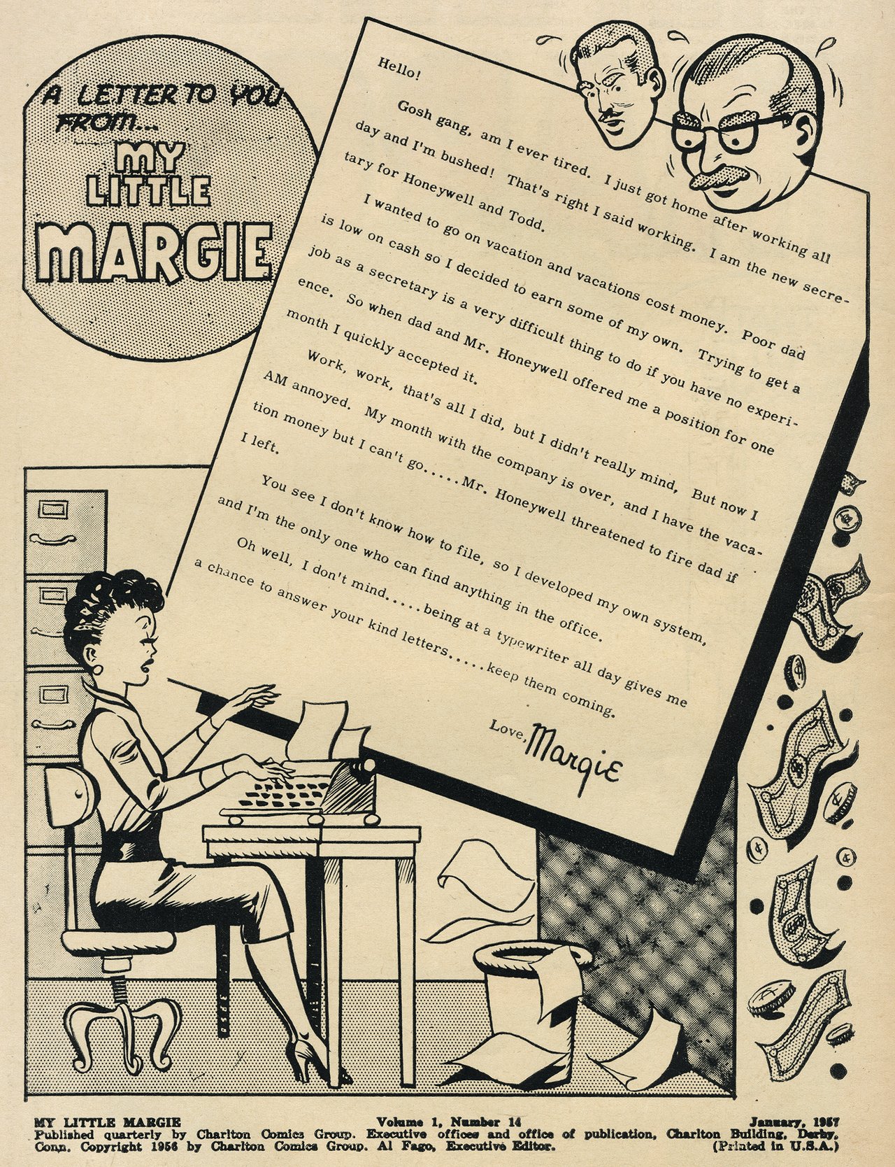 Read online My Little Margie (1954) comic -  Issue #14 - 2