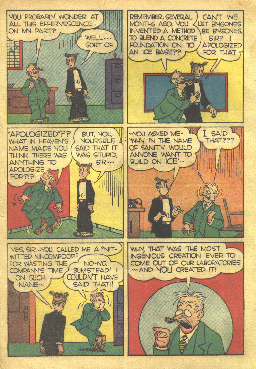 Read online Blondie Comics (1947) comic -  Issue #4 - 4