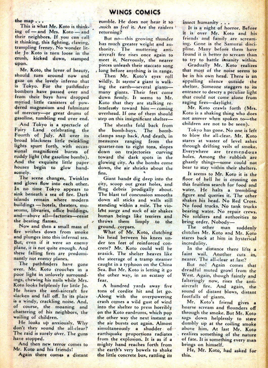 Read online Wings Comics comic -  Issue #42 - 50