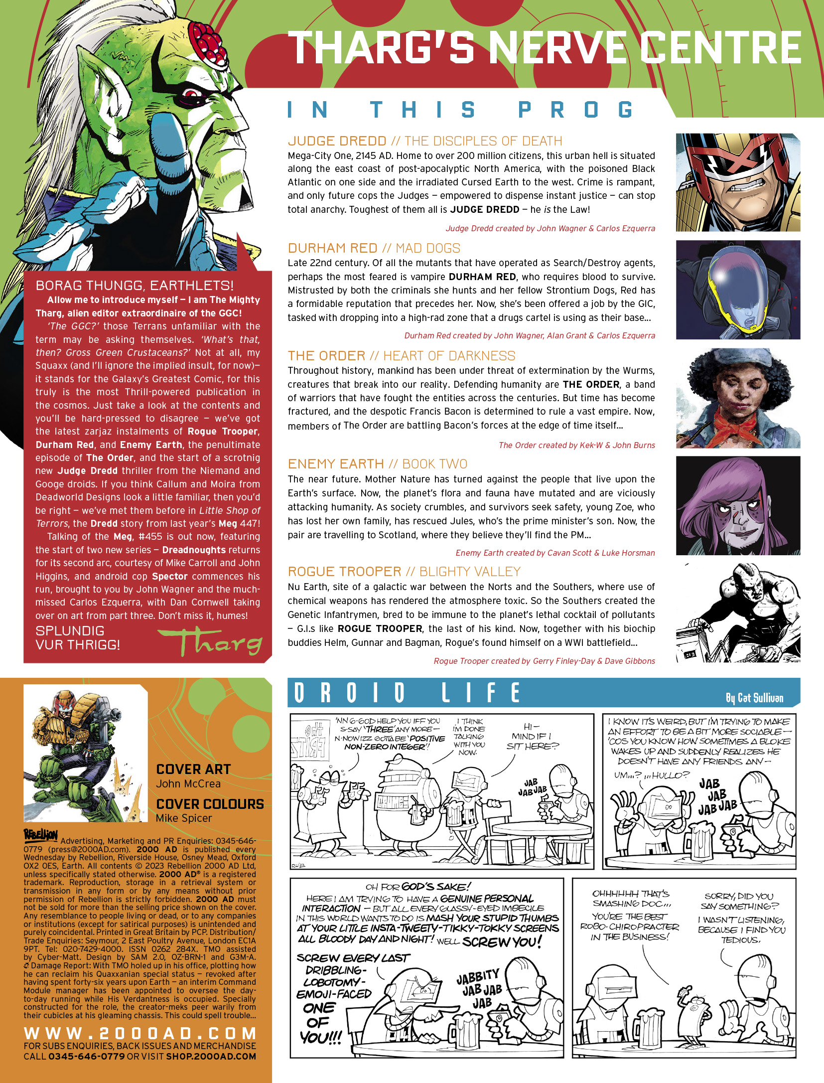 Read online 2000 AD comic -  Issue #2328 - 2