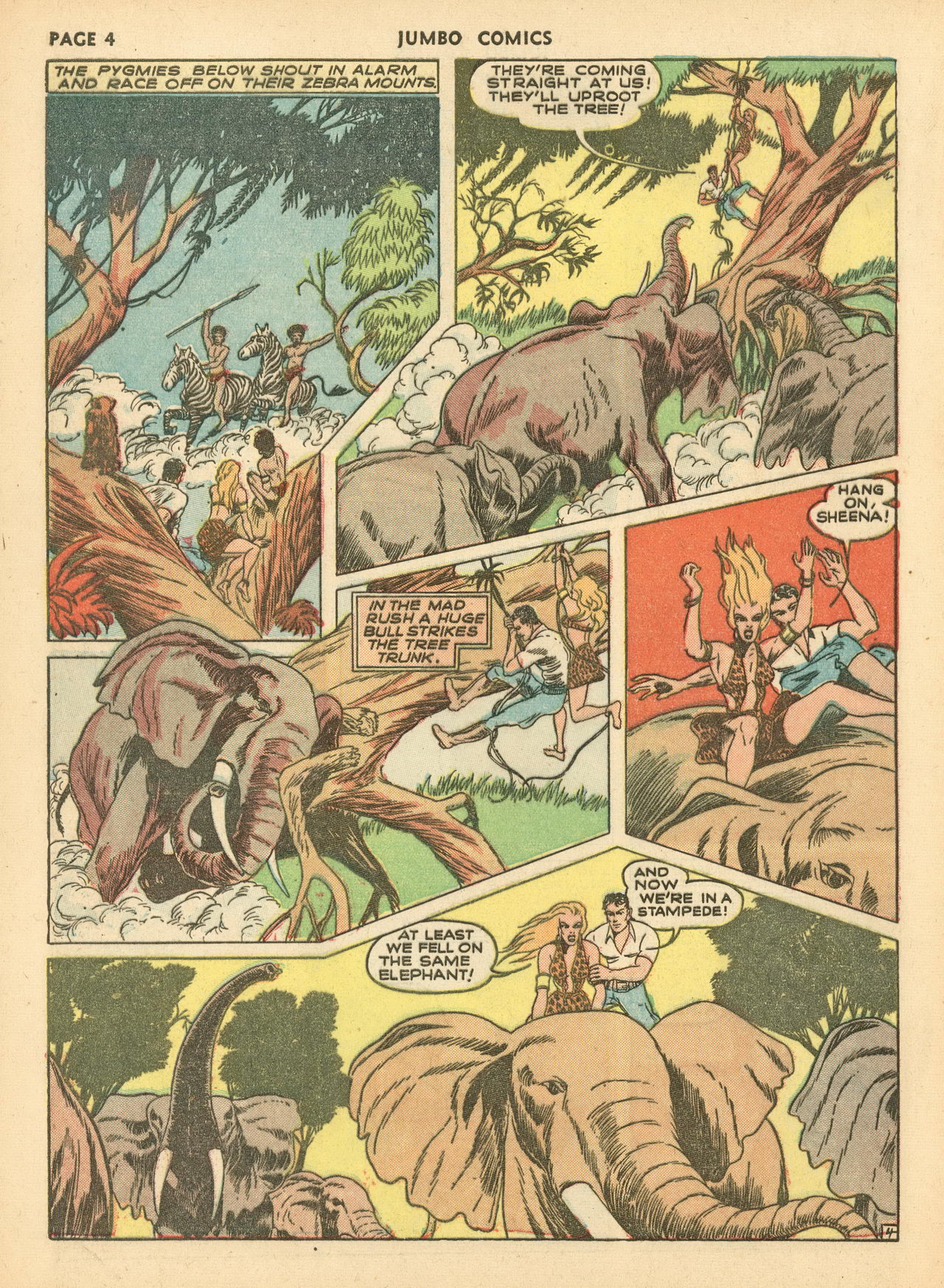 Read online Jumbo Comics comic -  Issue #29 - 6