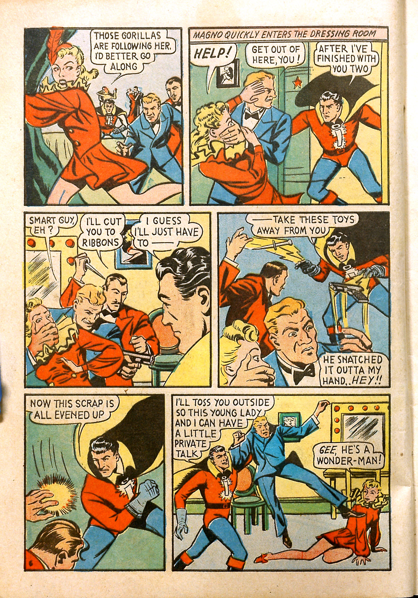 Read online Super-Mystery Comics comic -  Issue #3 - 7
