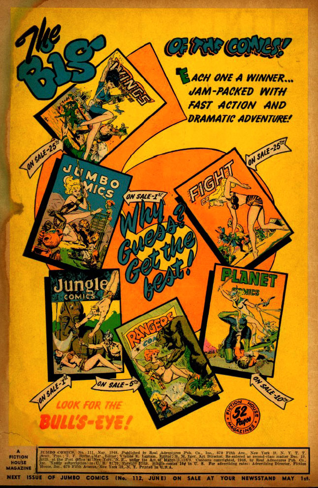 Read online Jumbo Comics comic -  Issue #111 - 3
