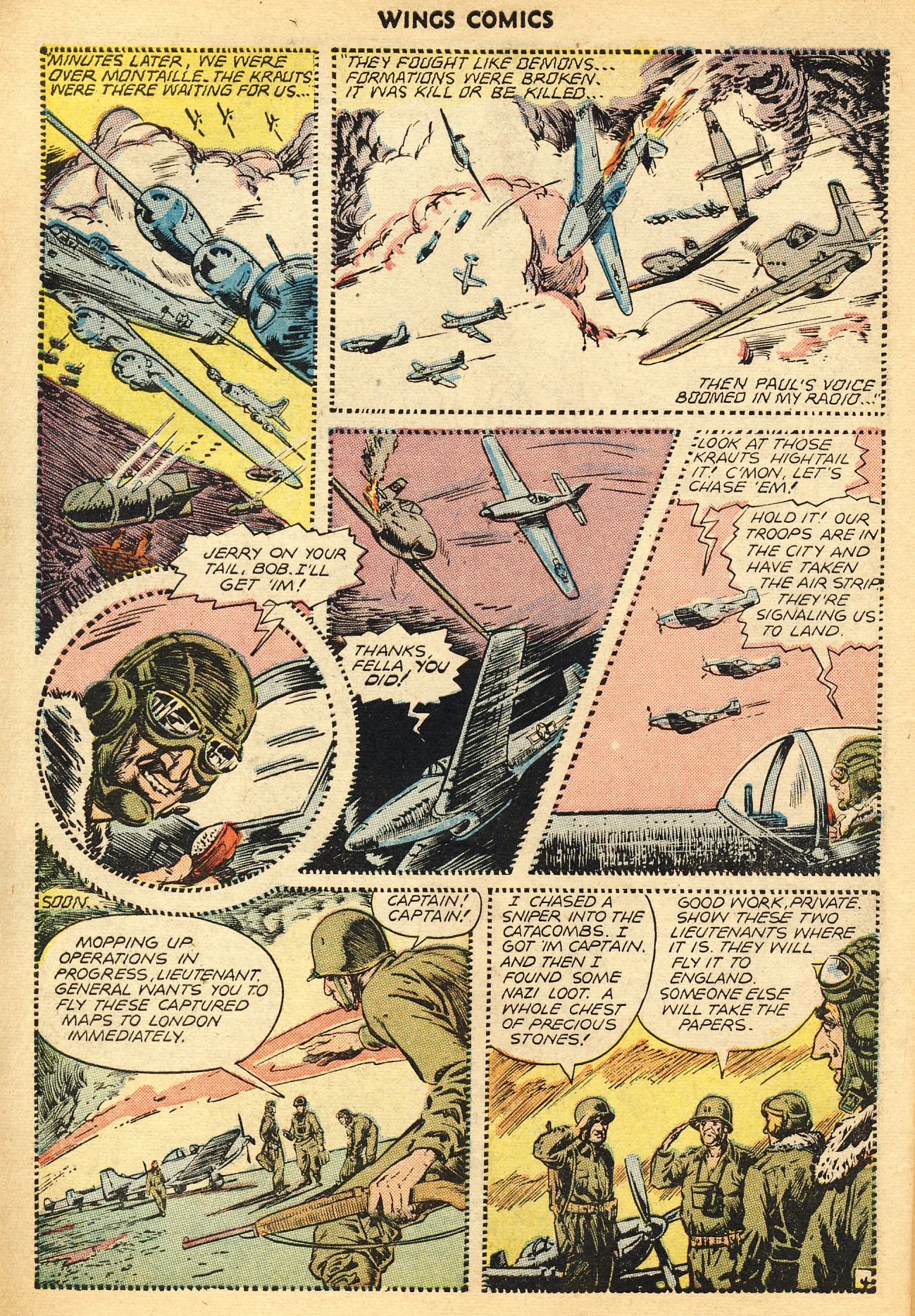 Read online Wings Comics comic -  Issue #82 - 46