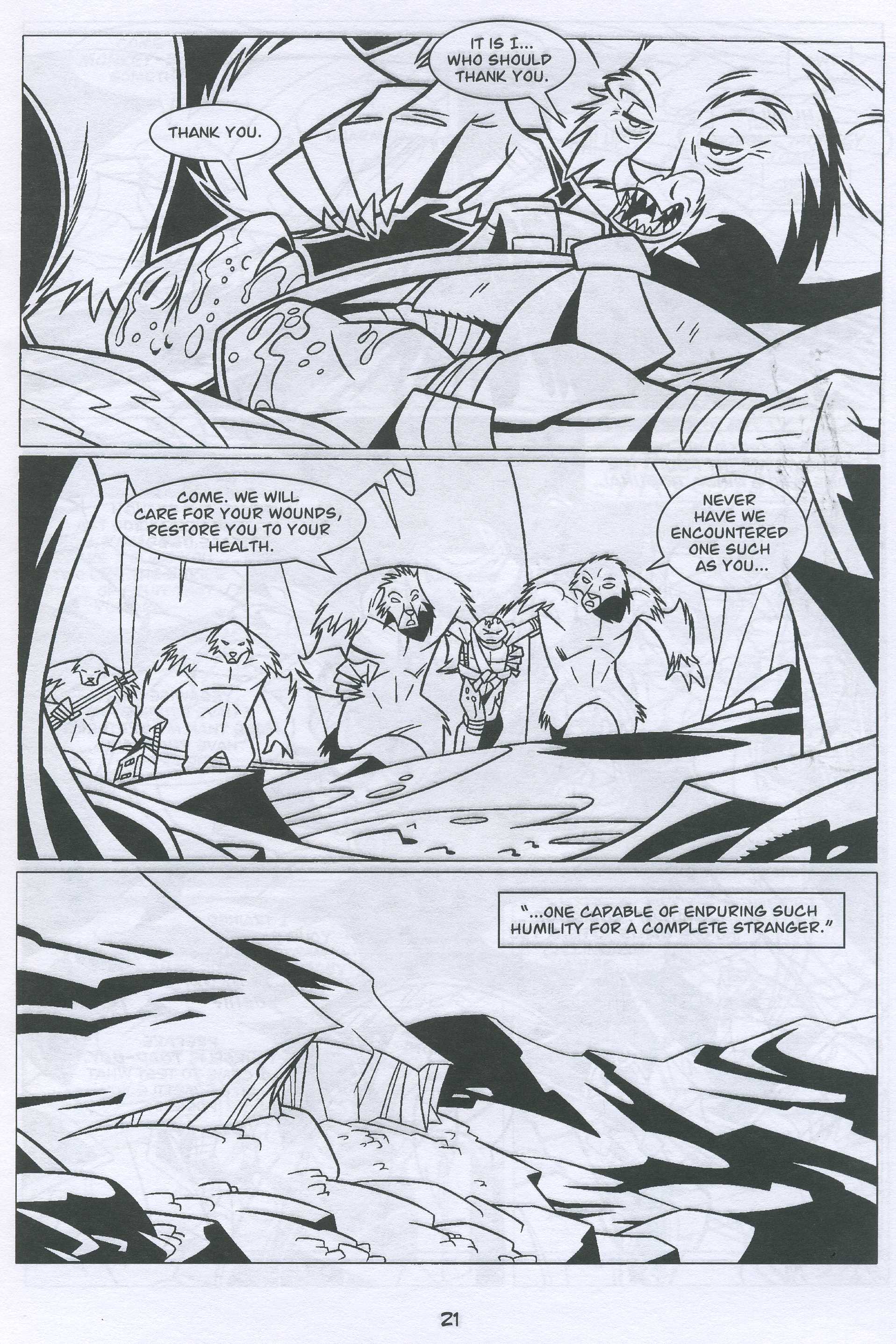 Read online TMNT Movie Prequel comic -  Issue #5 - 22