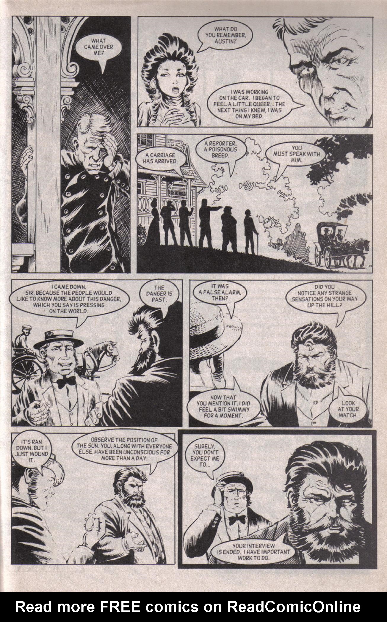 Read online Professor Challenger: The Poison Belt comic -  Issue # Full - 29