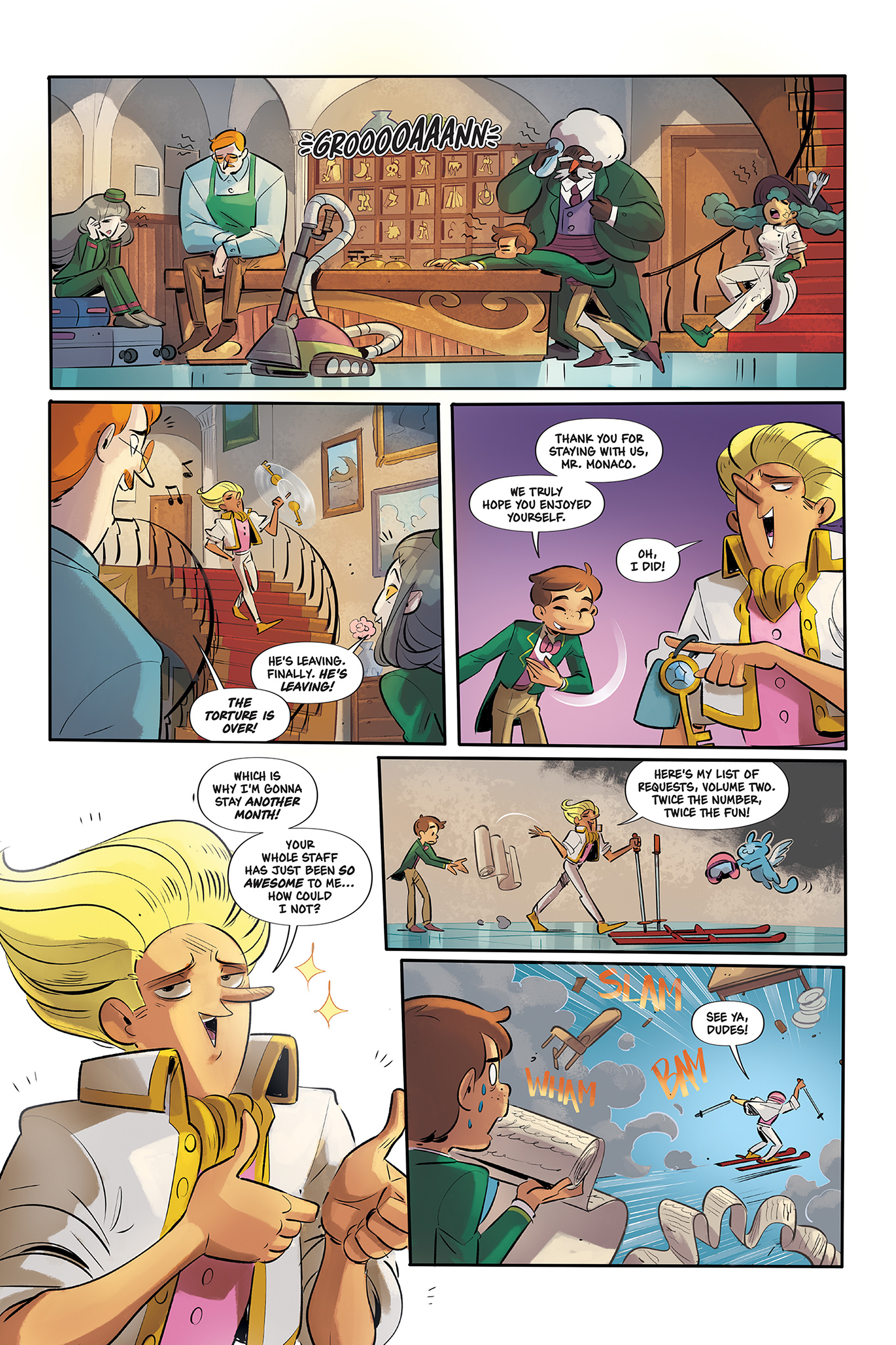 Read online Hotel REM comic -  Issue # TPB - 35