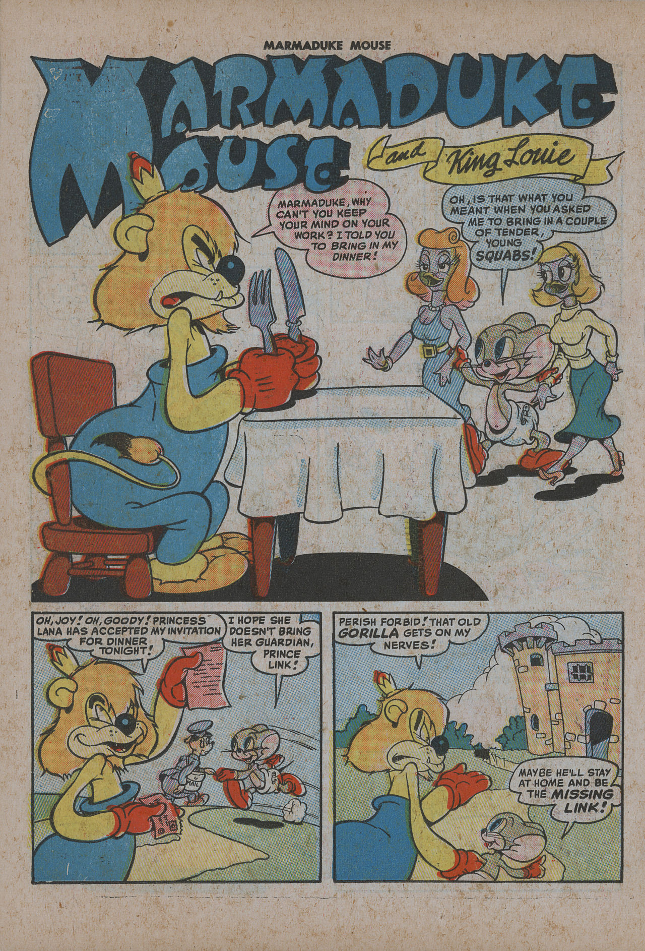 Read online Marmaduke Mouse comic -  Issue #15 - 18