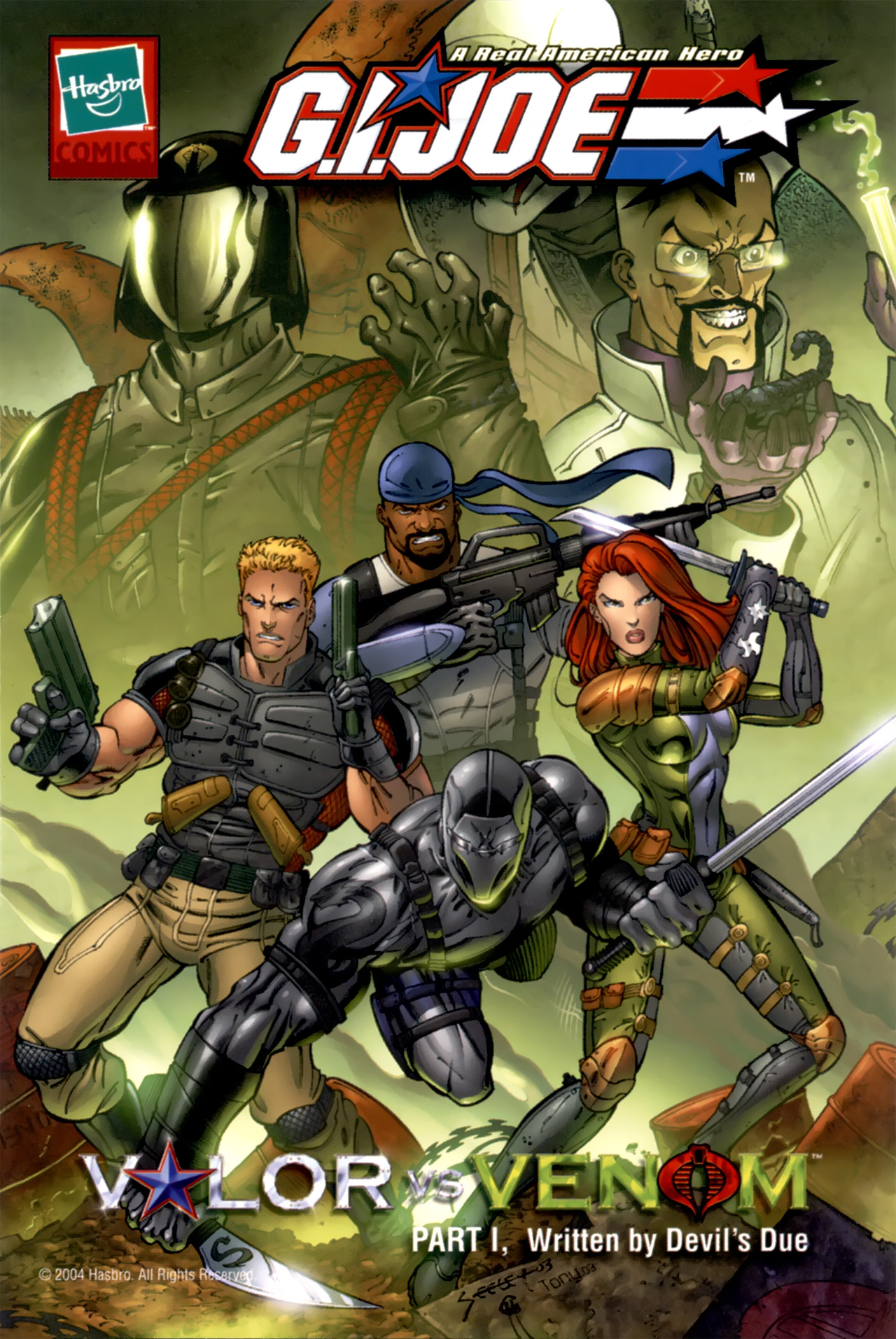 Read online G.I. Joe: Valor vs. Venom comic -  Issue #1 - 1