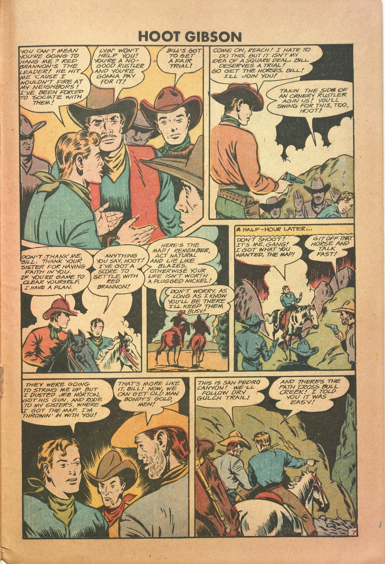 Read online Hoot Gibson comic -  Issue #1 - 29