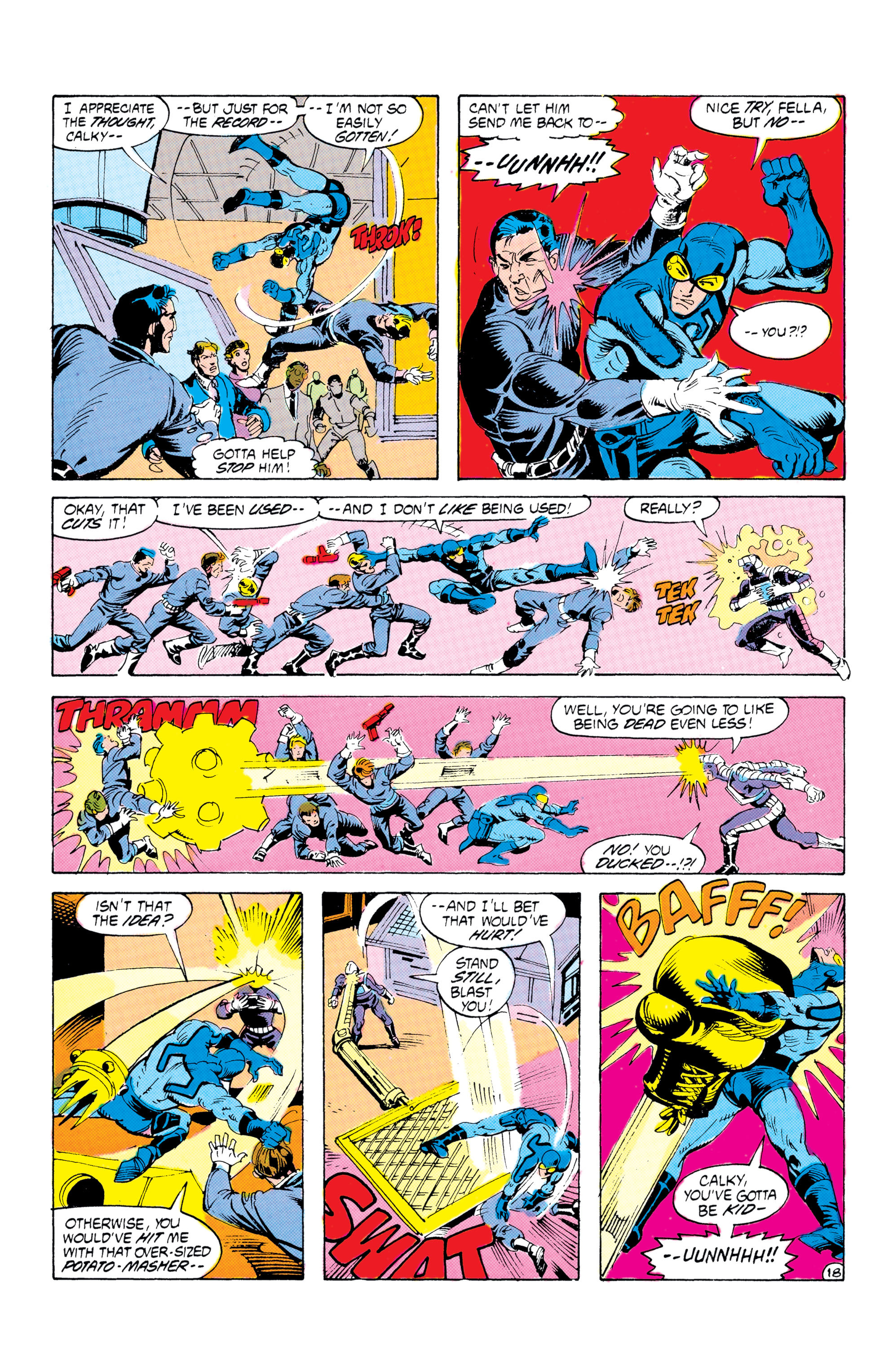 Read online Blue Beetle (1986) comic -  Issue #8 - 19